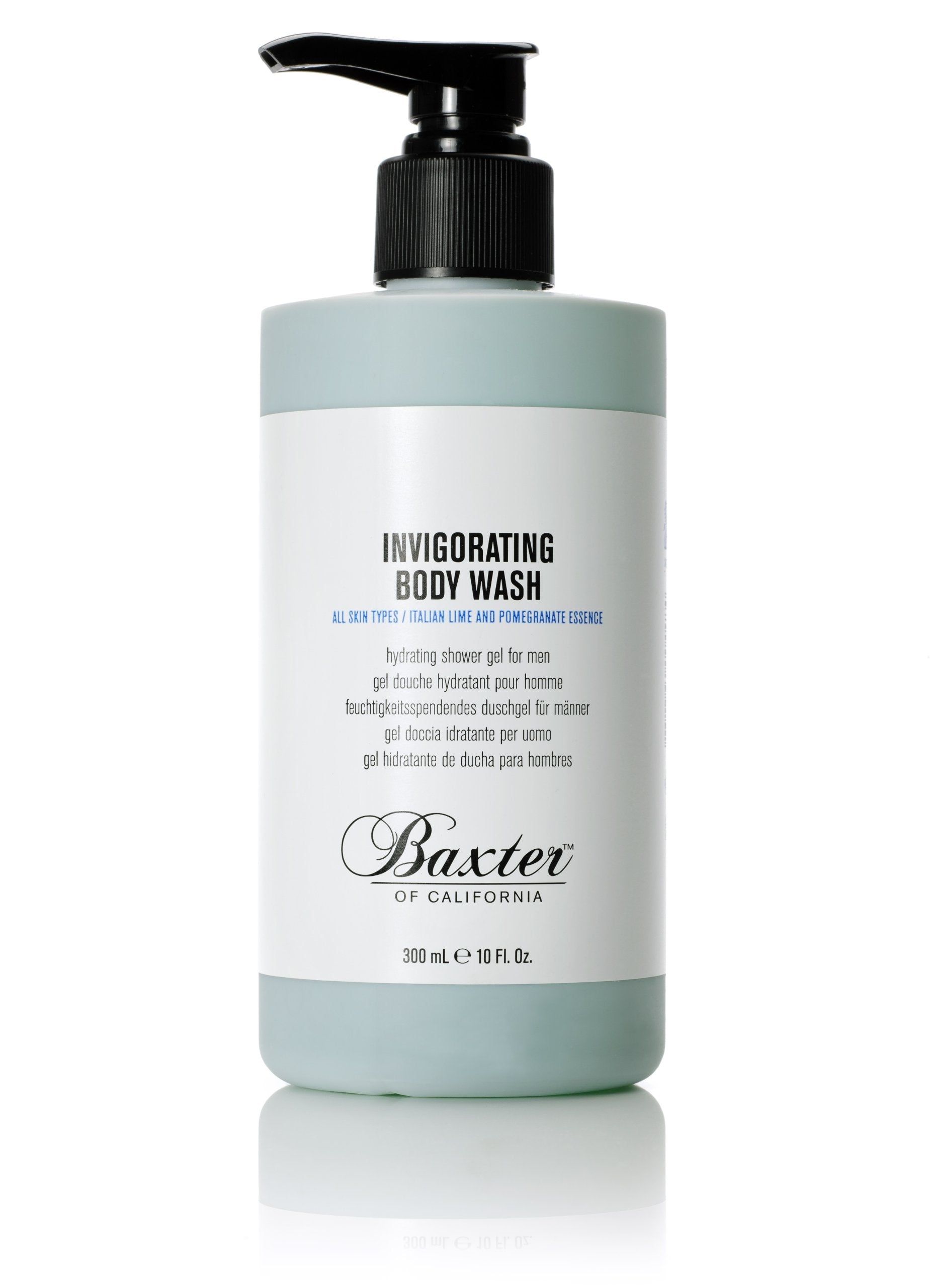 Baxter of California Invigorating Body Wash, Italian Lime and Pomegranate, 10 Fl Oz