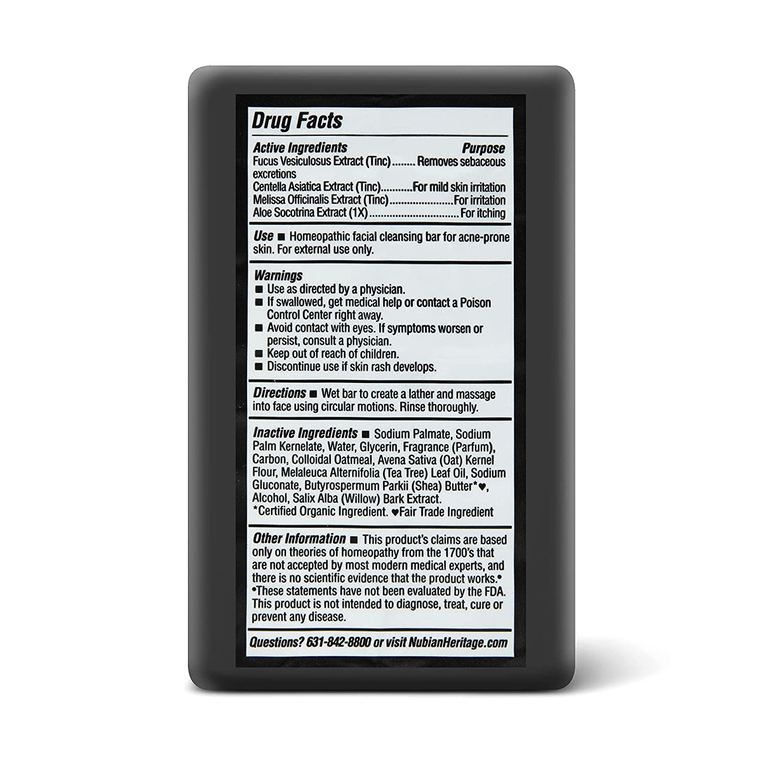 Shea Moisture African Black Soap With Shea Butter 8 Oz (Pack Of 5)