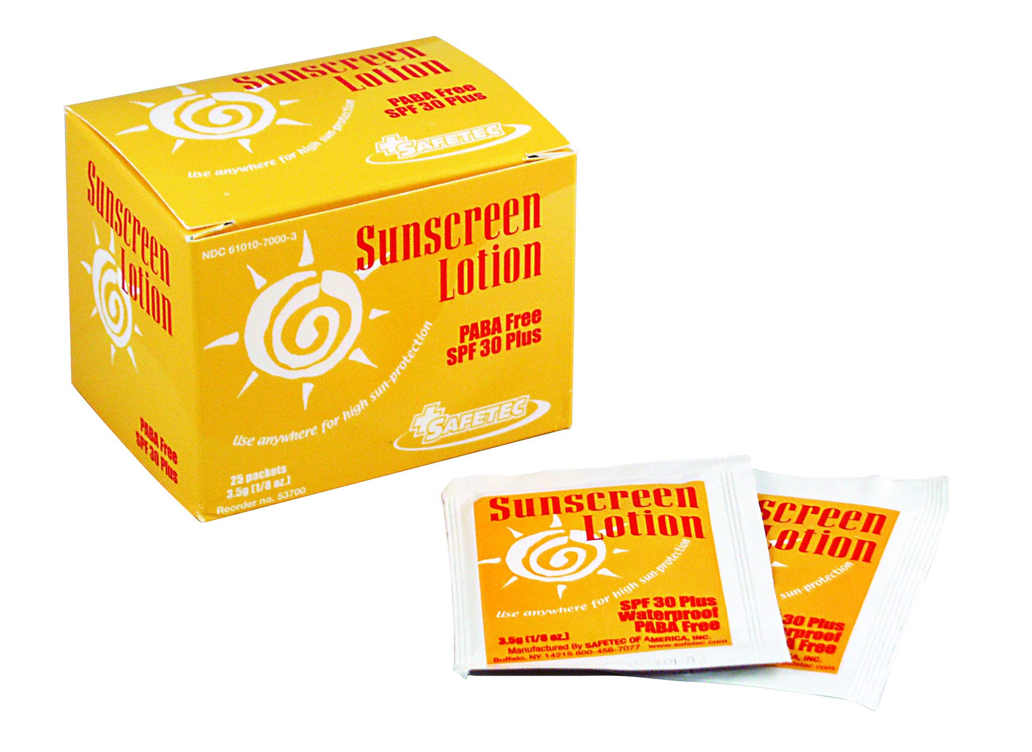 Medique Products 53373 SPF 30 Sunscreen Lotion Packets, 13Ounce, 25 Per Box