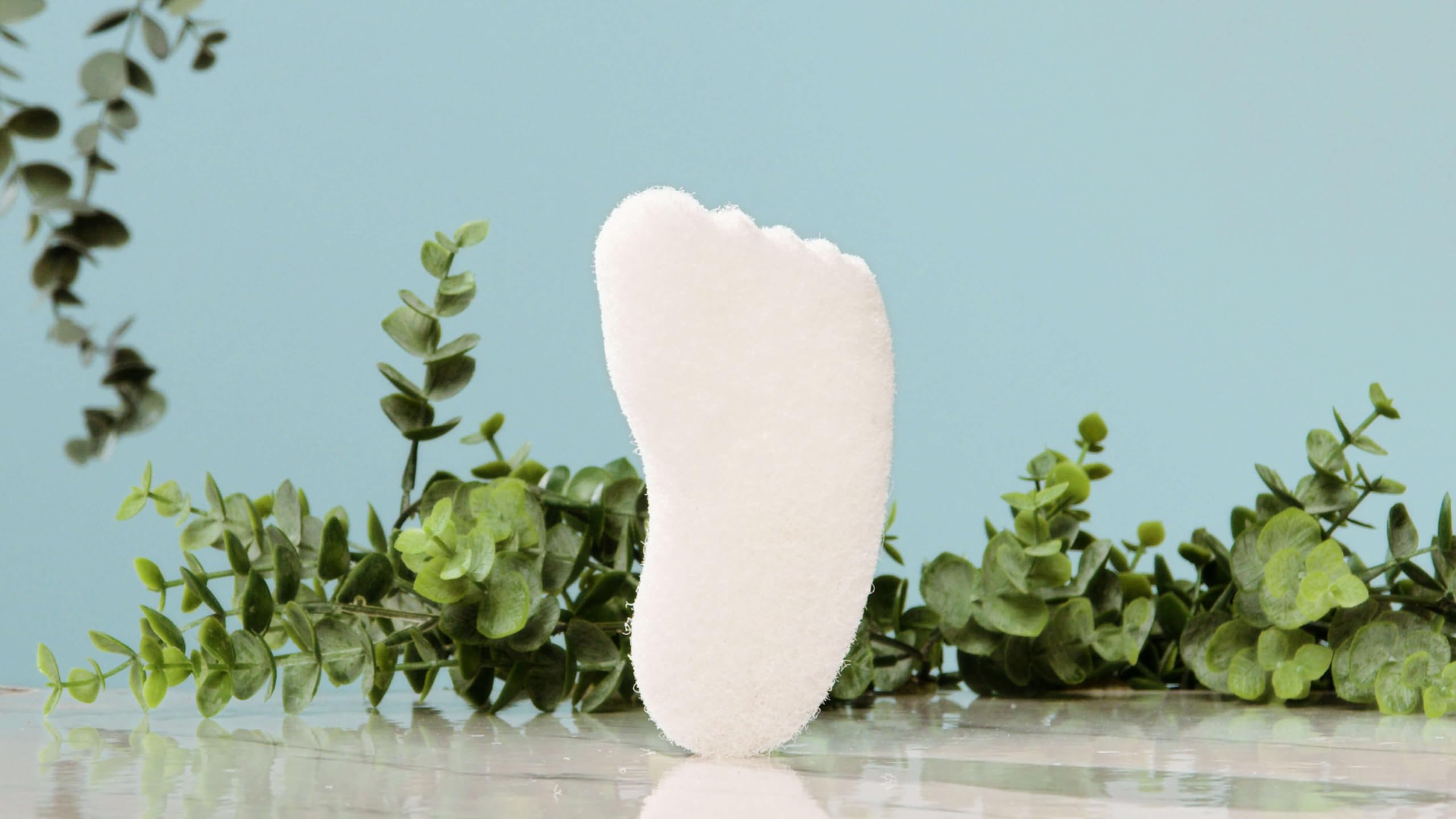 HartFelt Foot Exfoliating Sponge | Chemical-Free Foot Scrubbers for Smooth & Soft Feet | Gentle Sponge Pad for Callus Removal, D