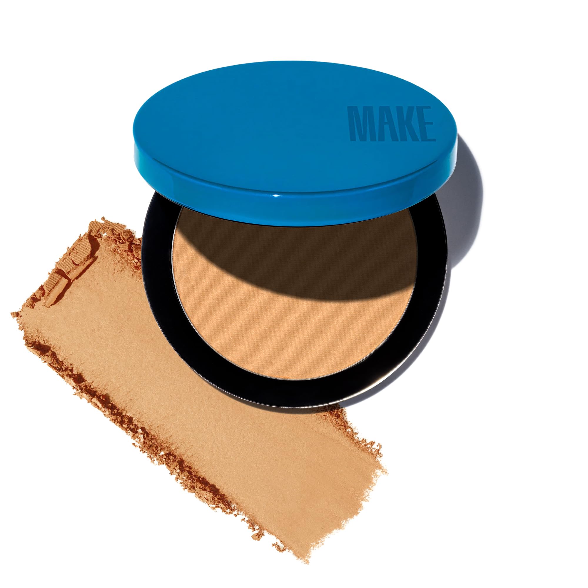MAKE Beauty Skin Mimetic Microsuede Bronzer Powder  Matte Bronzing Powder Contour, Buildable Formula, Non Comedogenic, Long Las