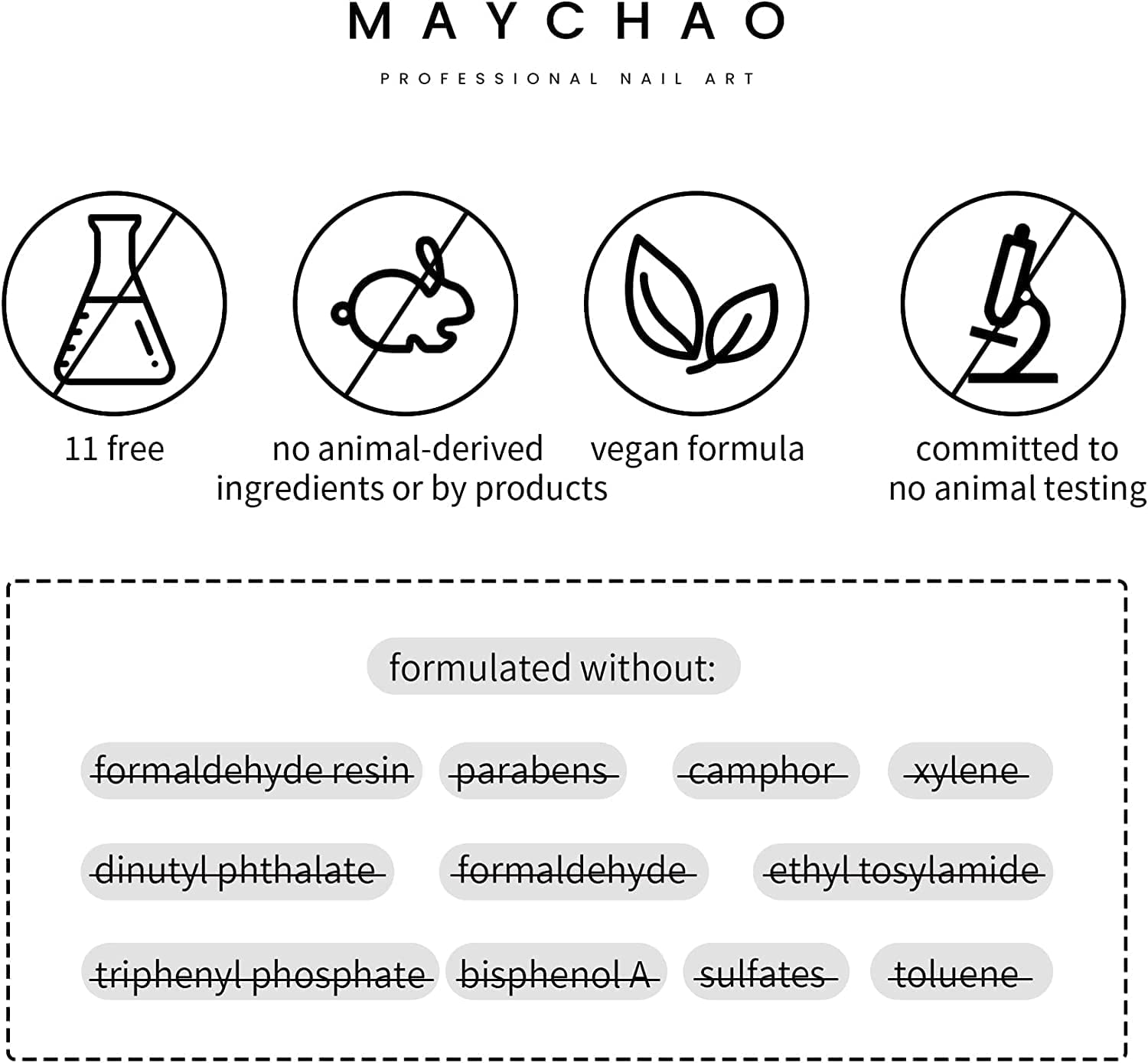 Maychao 15Ml Gel Nail Polish 1Pc Black Nail Polish Soak Off Uv Led Nail Gel Polish Nail Art Starter Manicure Salon Diy At Home,