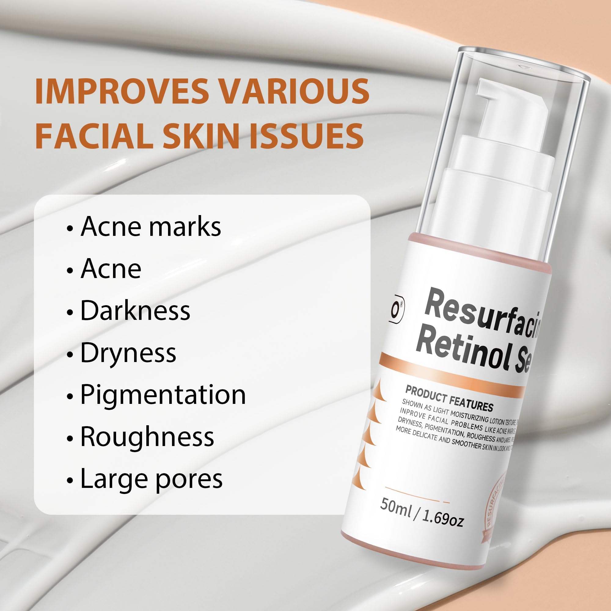 Vgo Retinol Serum For Face - Anti-Aging & Hydration Powerhouse For A Firmer, Youthful Glow - Ideal For Acne-Prone & Oily Skin, T