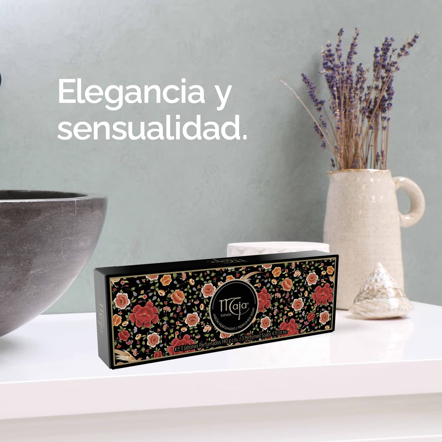 Maja By Myrurgia For Women, Set-Set Of 3 Soaps, 4.9-Ounces