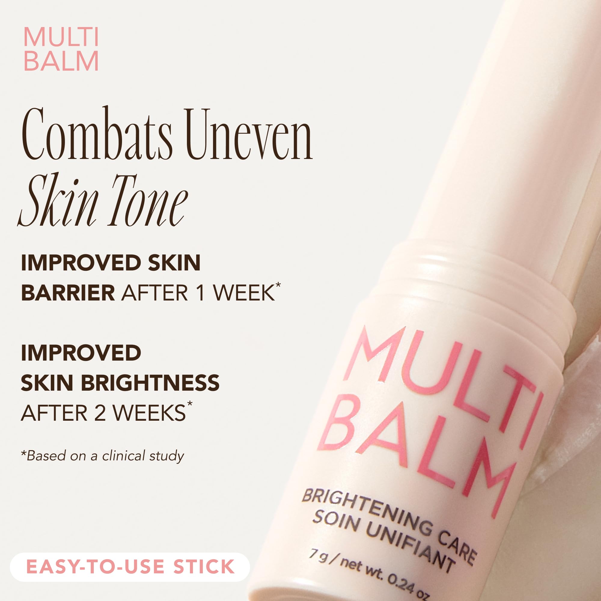 The Face Shop Brightening Care Multi Balm, Instant Glow Stick, Dark Spot Remover, Hyperpigmentation Treatment, Korean Skin Care