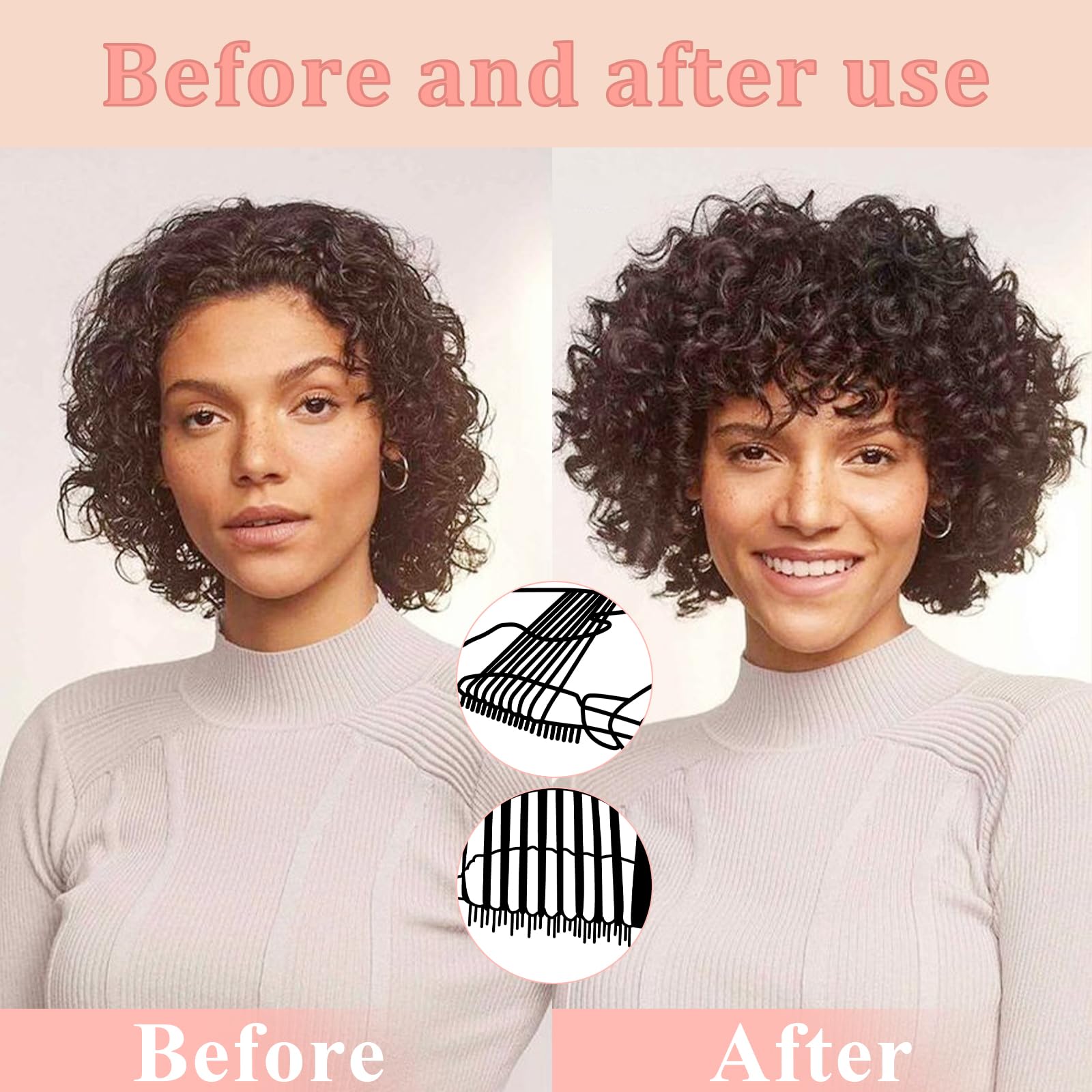 Start Makers Vented Hair Brush, Detangler Brush For Curly, Thick, And Straight Hair, Dry And Wet Hair Brush For Detangling, Styl