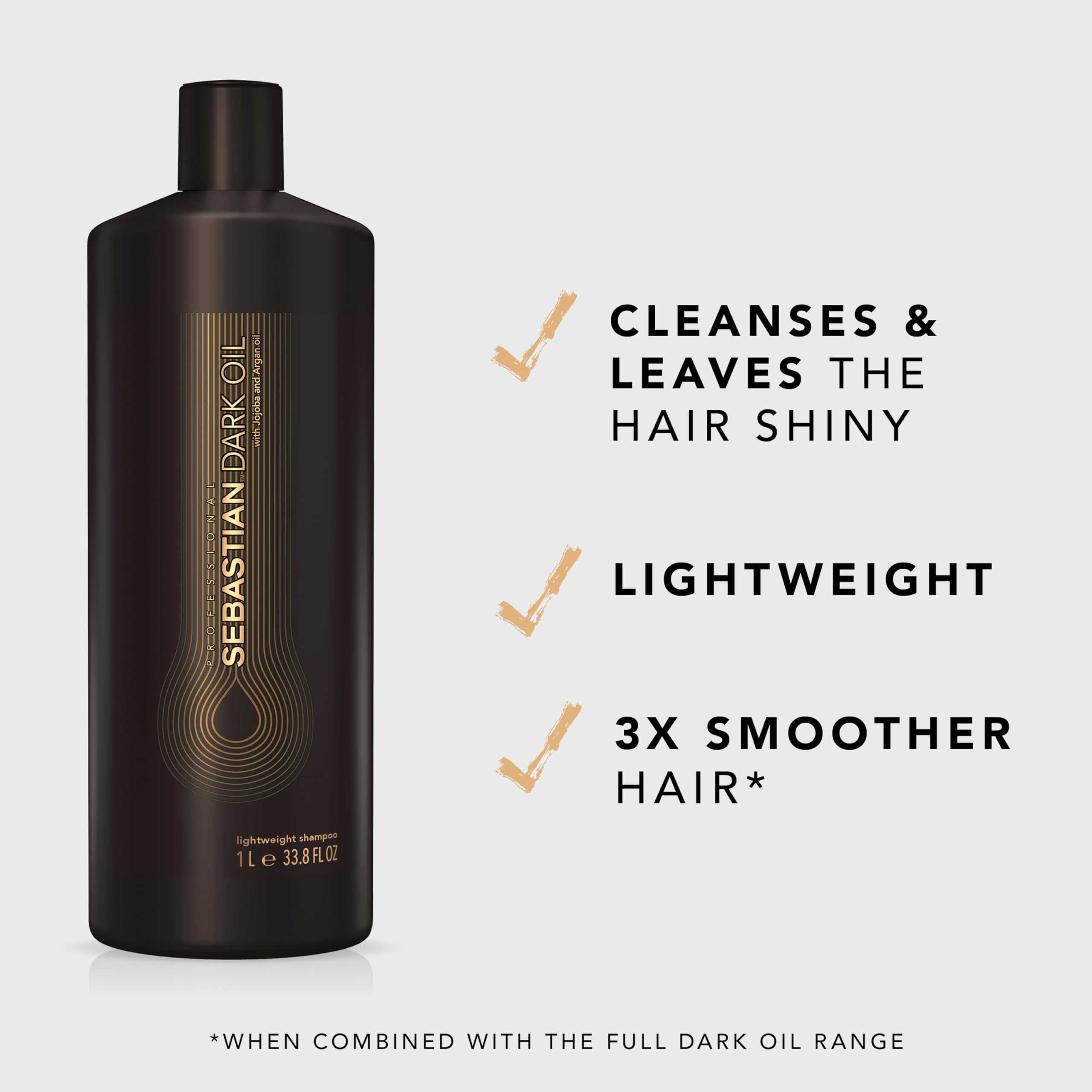 Sebastian By Sebastian Dark Oil Lighweight Shampoo 33.8 Oz(D0102Hh5Pw2.)