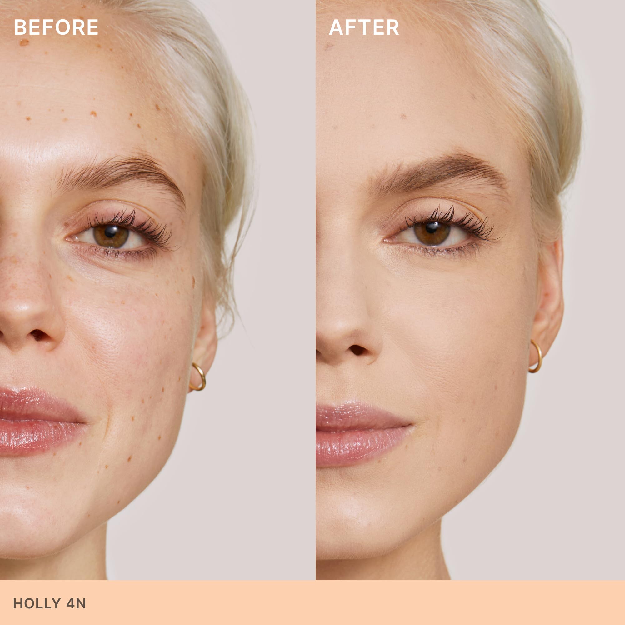 Ilia - Skin Rewind Complexion Stick - Foundation + Concealer + Skincare | Non-Toxic, Vegan, Cruelty-Free, Clean Makeup (4N - Hol