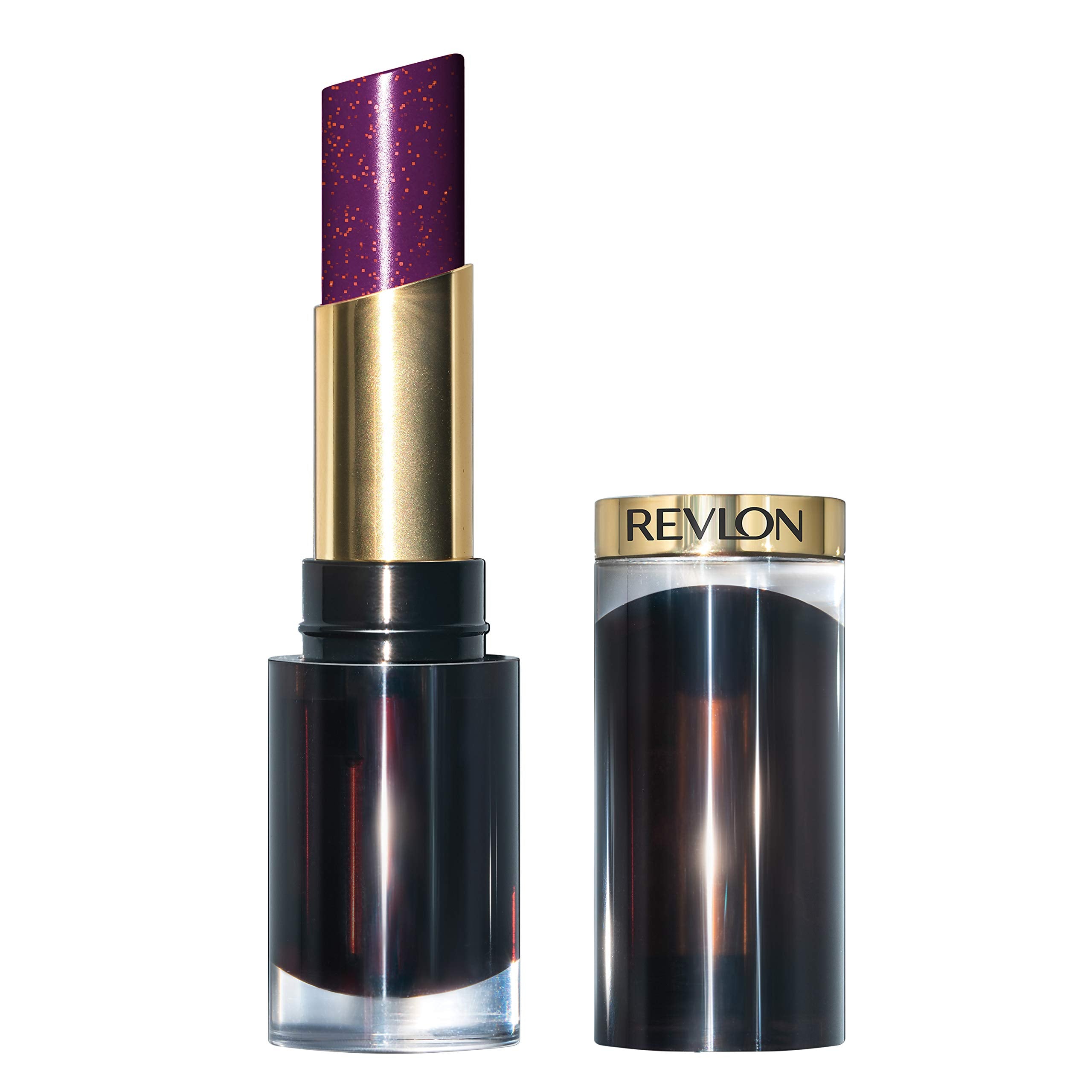Revlon Super Lustrous Glass Shine Lipstick, Flawless Moisturizing Lip Color With Aloe, Hyaluronic Acid And Rose Quartz, Sleek Mu