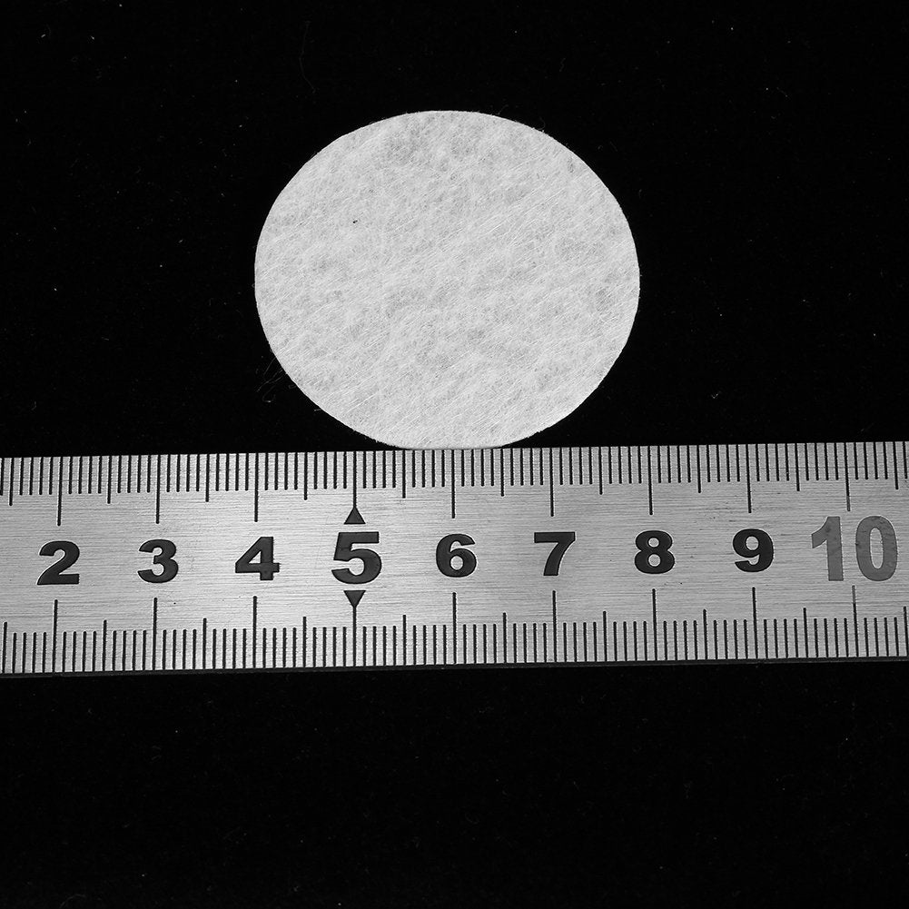 Microdermabrasion Cotton Filters Replacement, 500pcs Replacement Sponge Cotton Filter Round Filtering Pads Microdermabrasions Fi