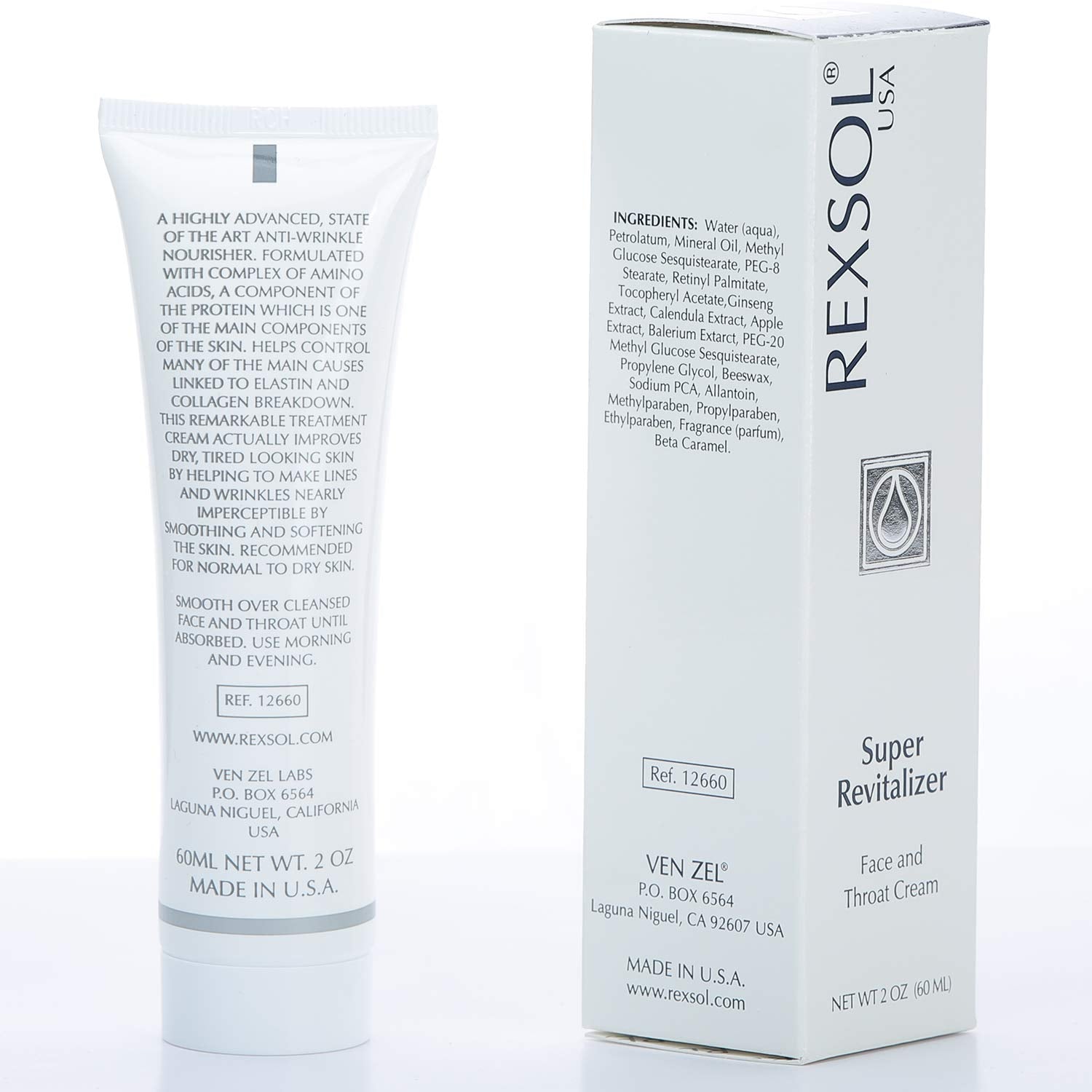 REXSOL Super Revitalizer Facial Cream (60 ml / 2 fl oz)