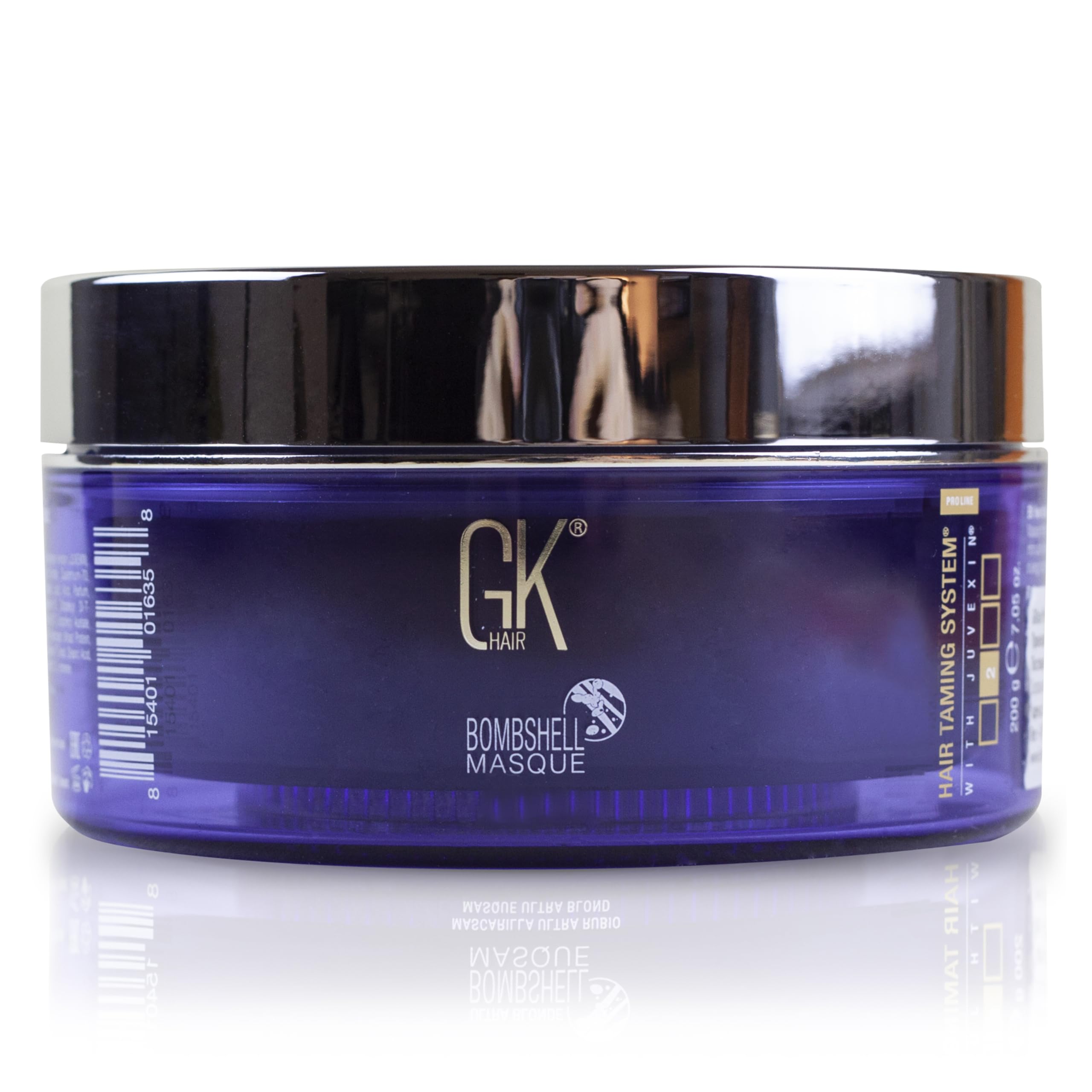 Gk Hair Global Keratin Lavender Bombshell Masque (7.05 Fl Oz/200 G) Semi-Permanent Long Lasting Hair Toning Color Pigments Moist