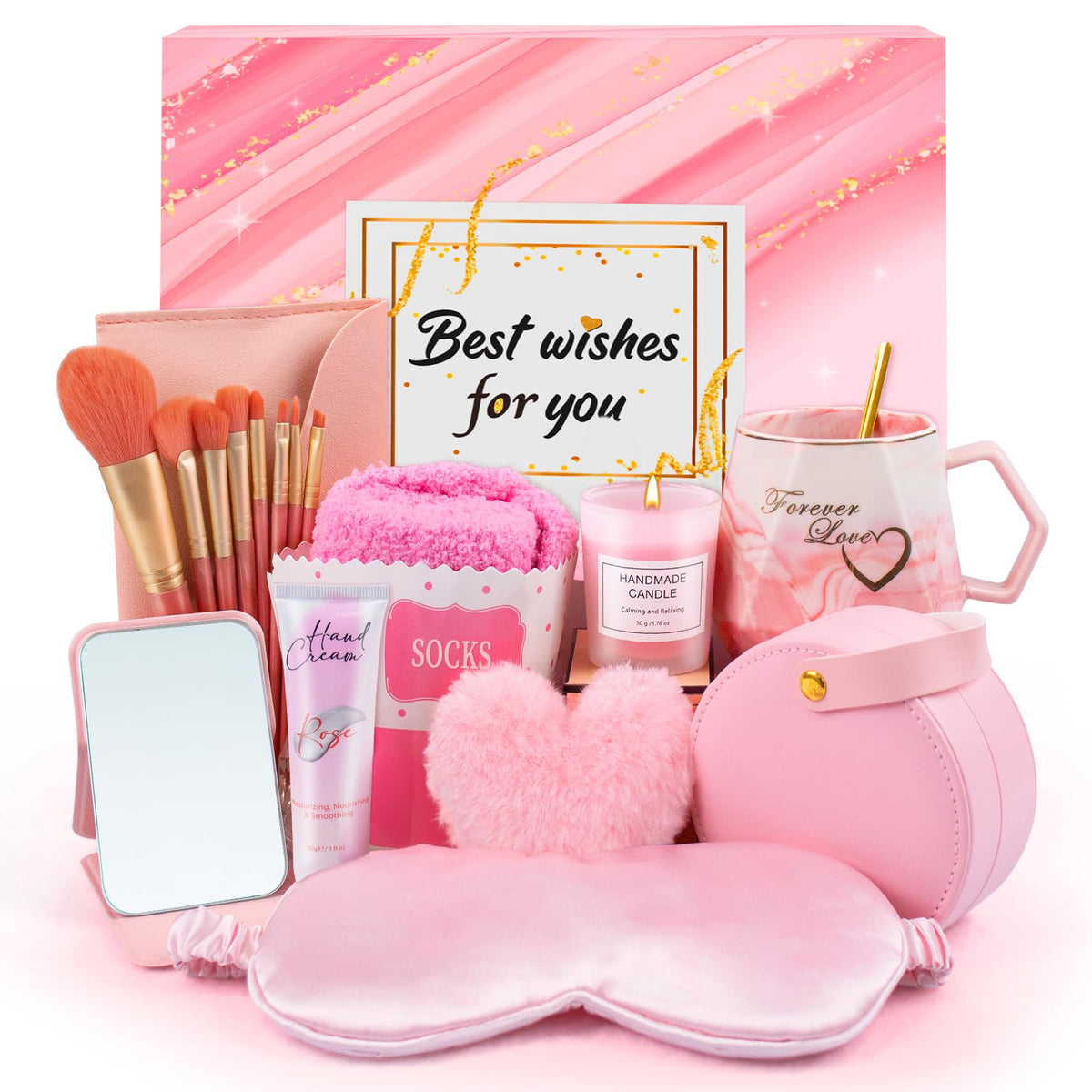 Gifts for Women, 10pcs Unique Birthday Gifts for Women, Mom, Wife, Girlfriend, Sister, Her, Best Friend,Colleague,Christmas, Val