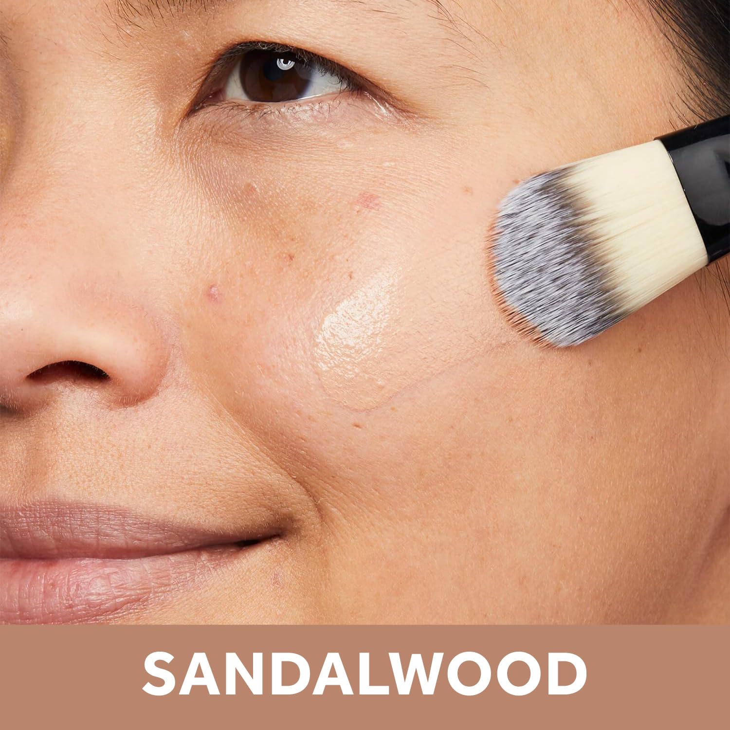No7 Lift & Luminate Triple Action Serum Foundation - Sandalwood - Liquid Foundation Makeup With Spf 15 For Dewy, Glowy Base - Ra