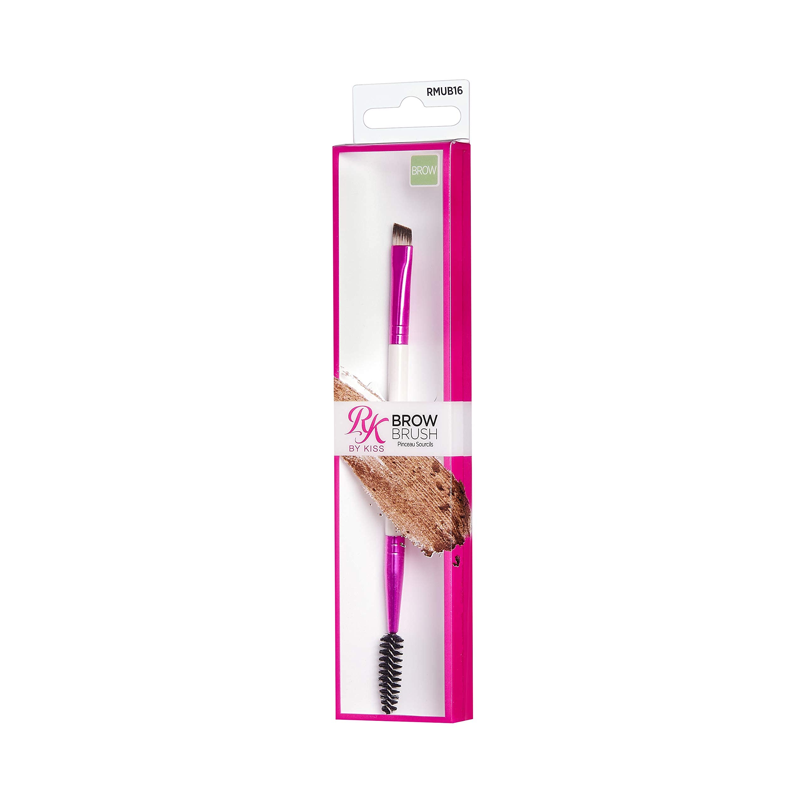 Kiss Ruby Kisses Make-Up Brush Brow & Spoolie