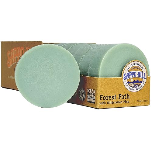 Sappo Hill Soapworks Forest Path Pine Soap, 3.5 Oz