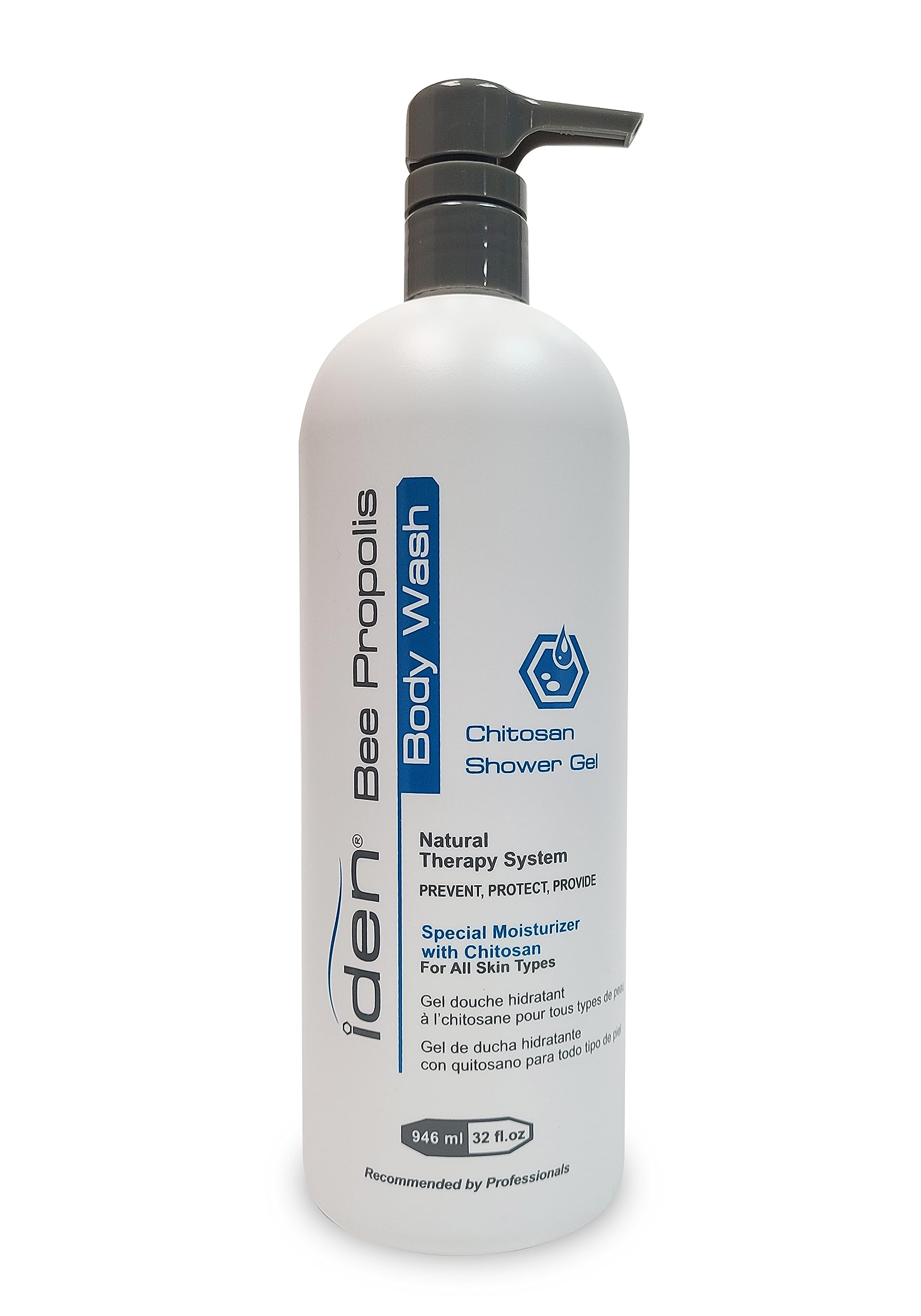 IDEN Bee Propolis Body Wash. For Sensitive Skin, Hydrates & Softens, 32 fl.oz