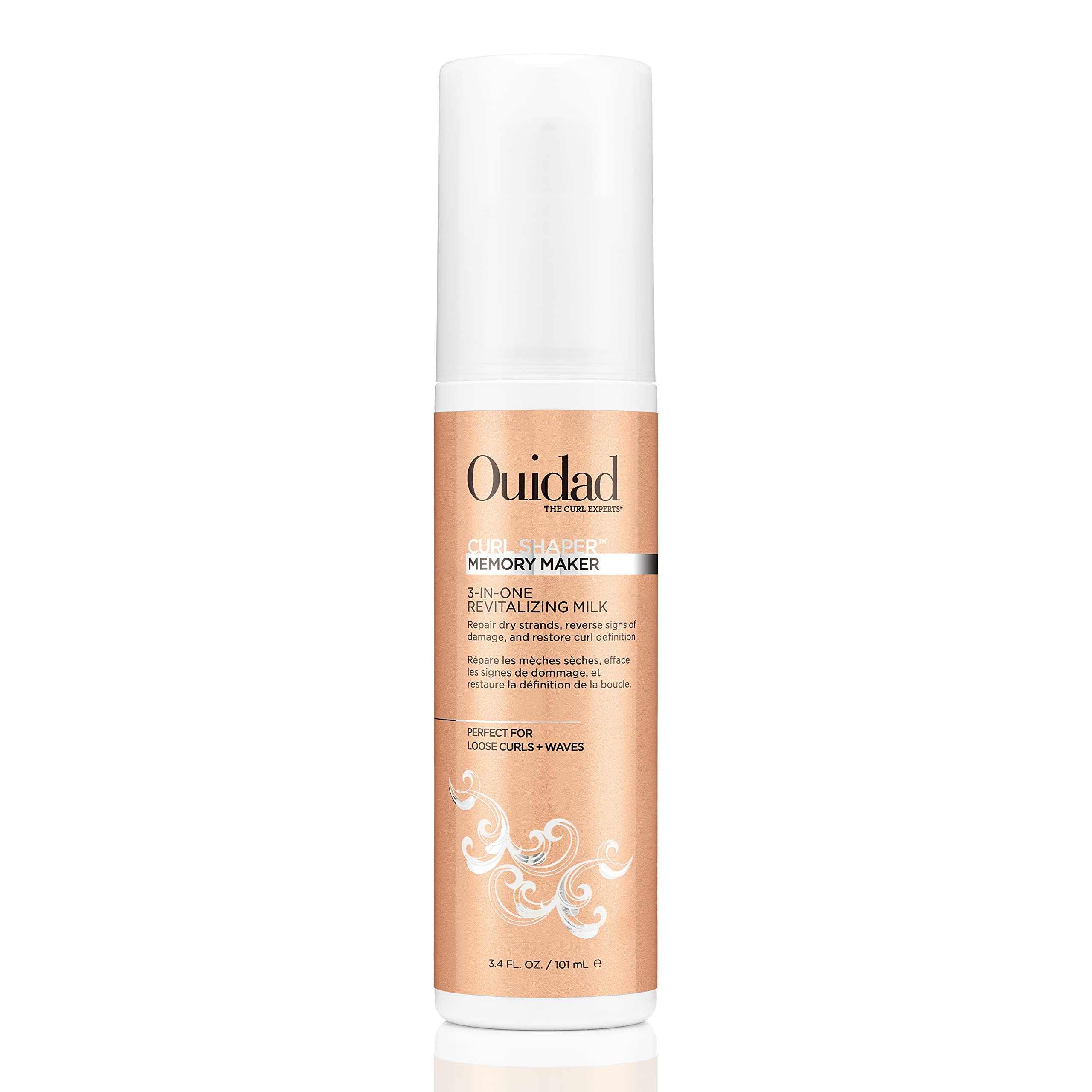 OUIDAD Curl Shaper Memory Maker 3-in-One Revitalizing Milk, 3.4 oz.