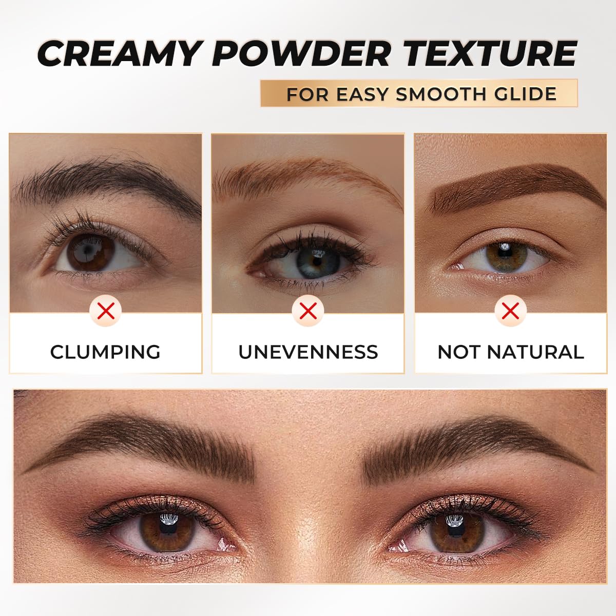 SACE LADY Eyebrow Pencils for Women, Brown Eyebrow Pencil with Hair Like Strokes, Waterproof Eye Brow Pen Set Built-in Sharpener
