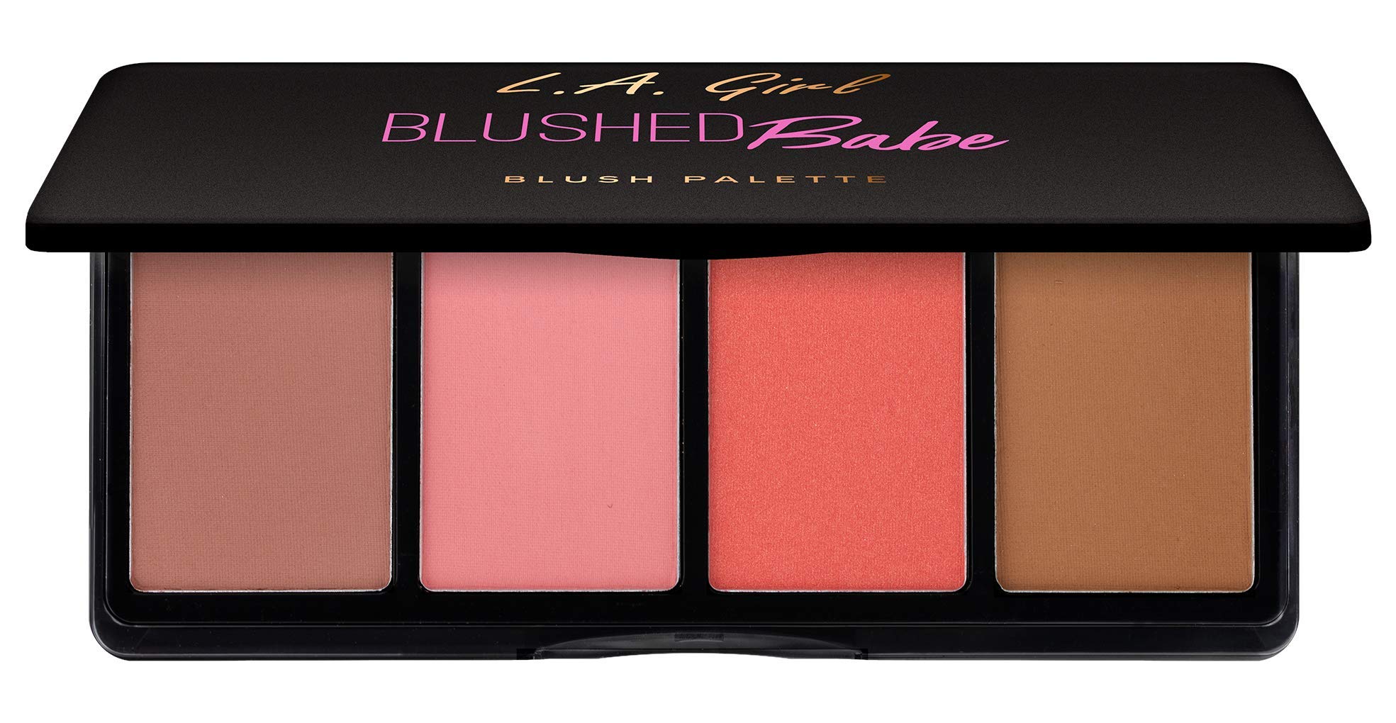 L.A. Girl Fanatic Blush Palette, Blushed Babe Pinks, 1 Oz