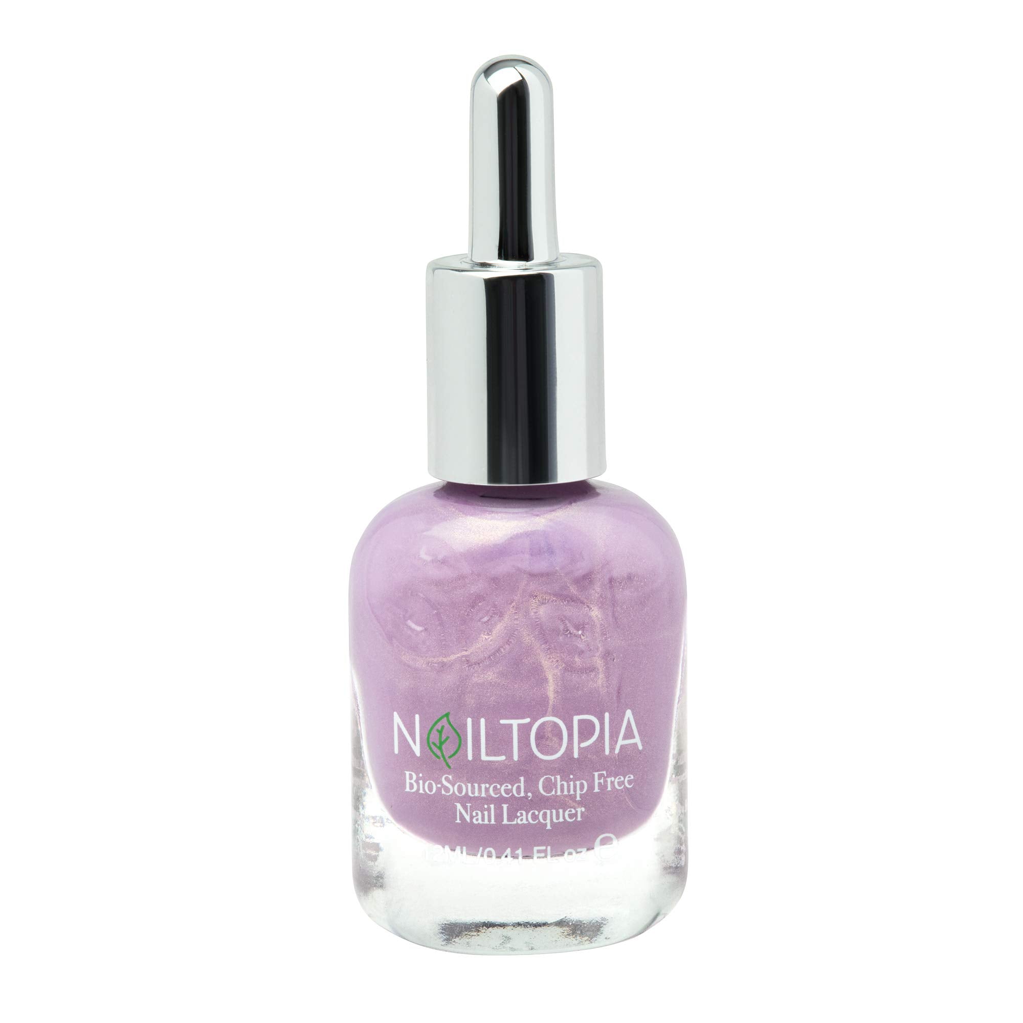 Nailtopia - Plant-Based Chip Free Nail Lacquer - Non Toxic, Bio-Sourced, Long-Lasting, Strengthening Polish - Set The Pace (Ligh
