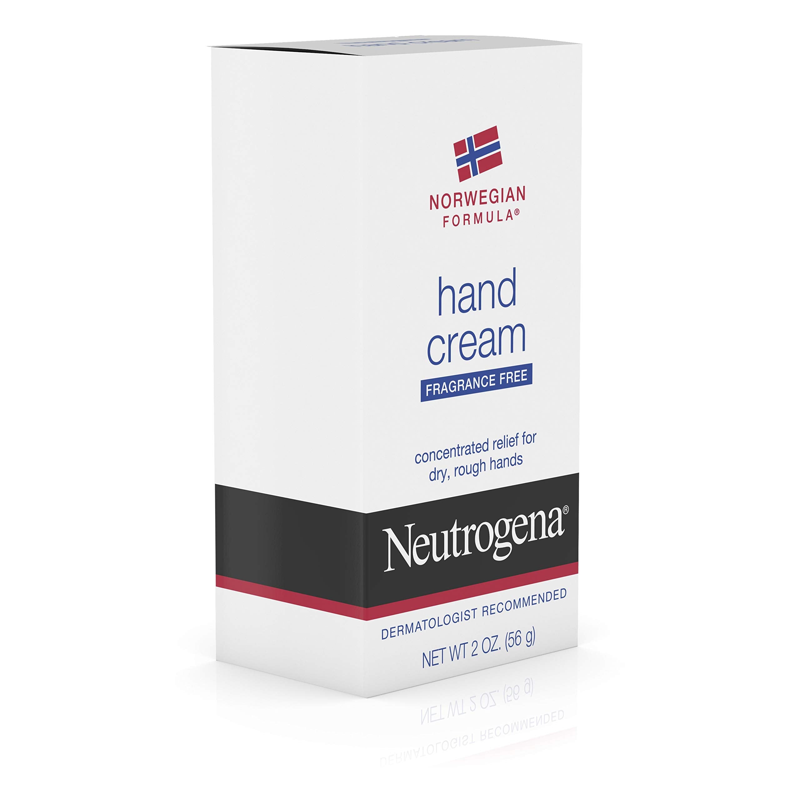 Neutrogena Norwegian Formula Moisturizing Hand Cream Formulated With Glycerin For Dry, Rough Hands, Fragrance-Free Intensive Han