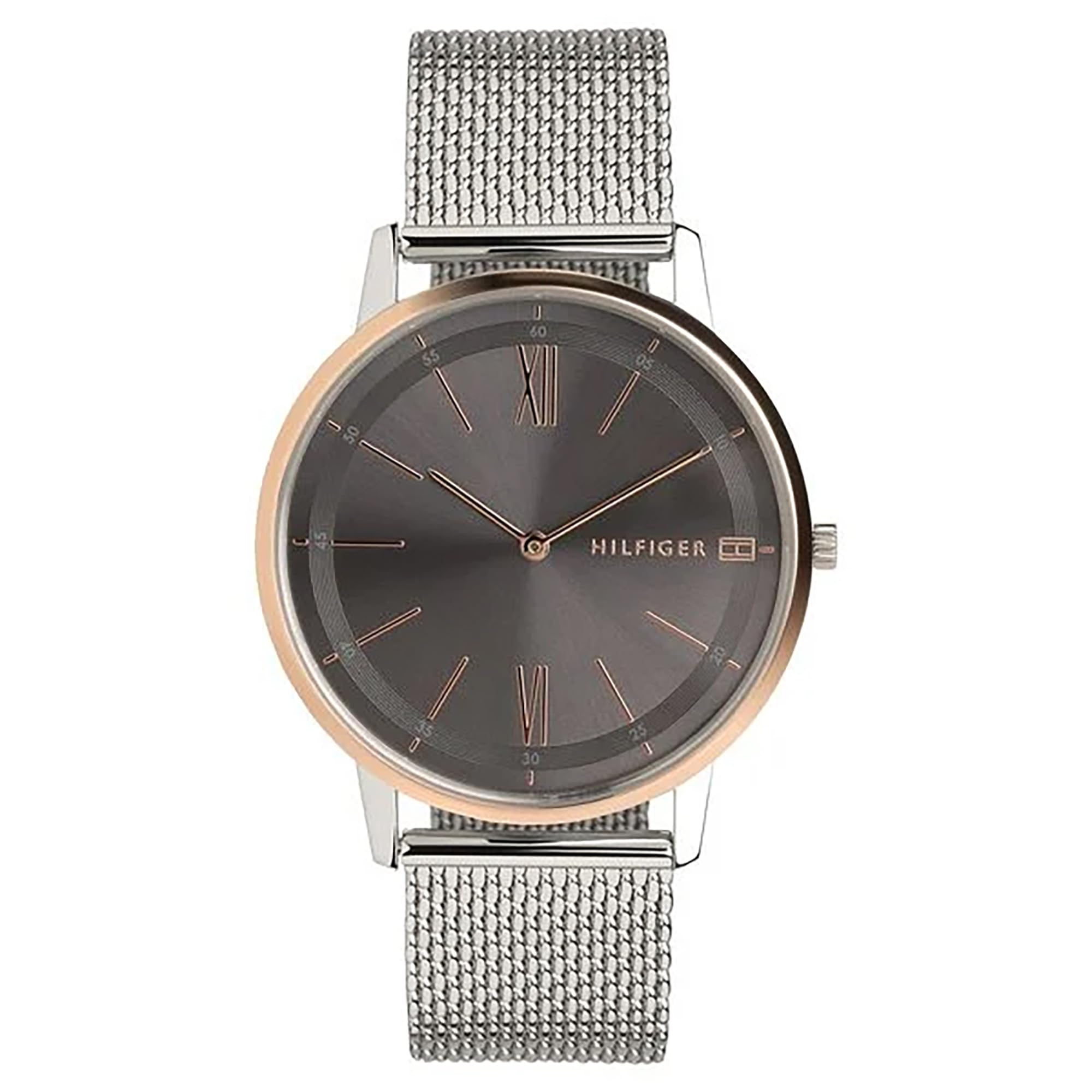 Tommy Hilfiger Analog Grey Dial Watch For Men Ncth1791512W