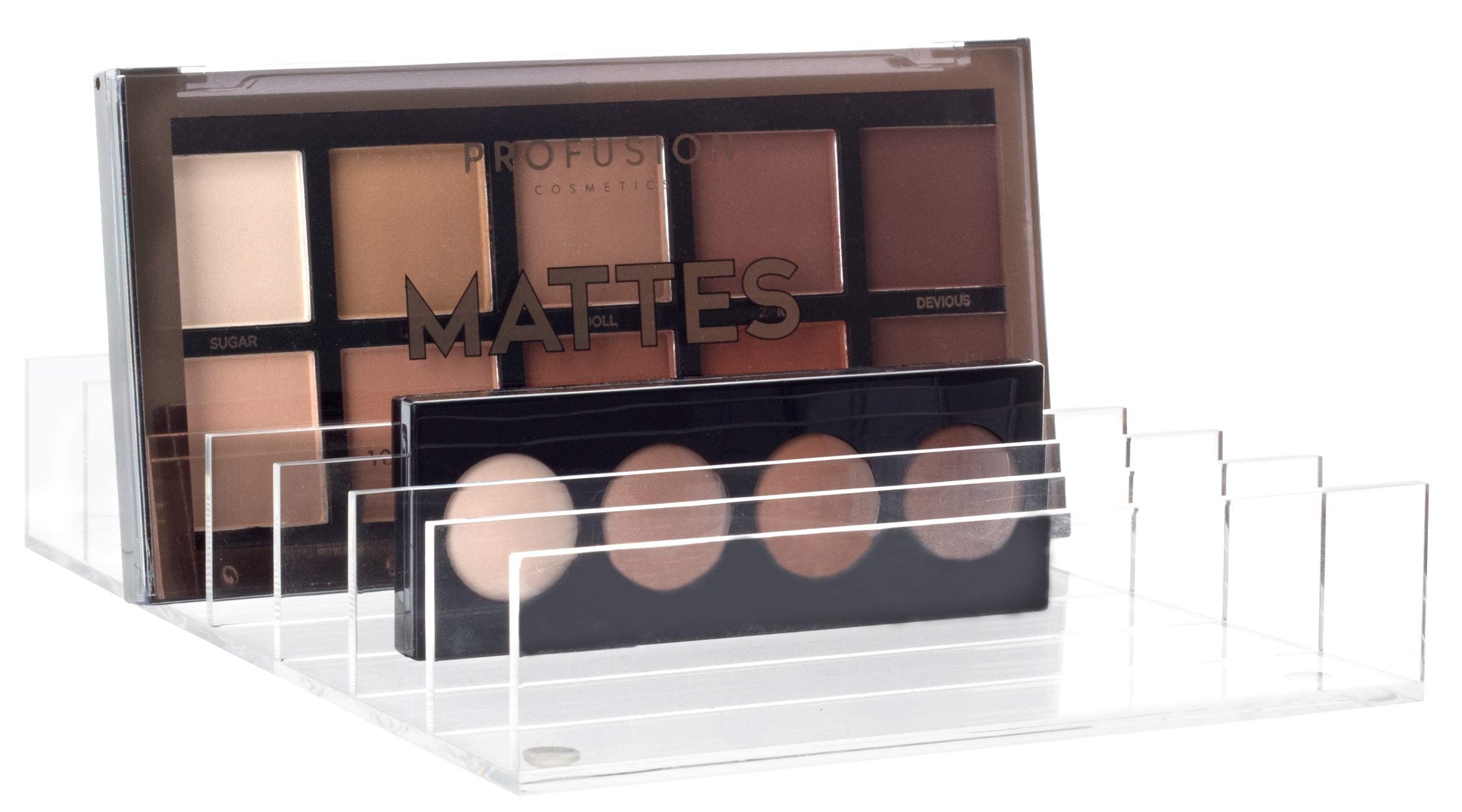 Mantello Makeup Palette Organizer, Eyeshadow Palette Organizer, Acrylic Eye Palette Organizer, Cash Holder For Cash Stuffing