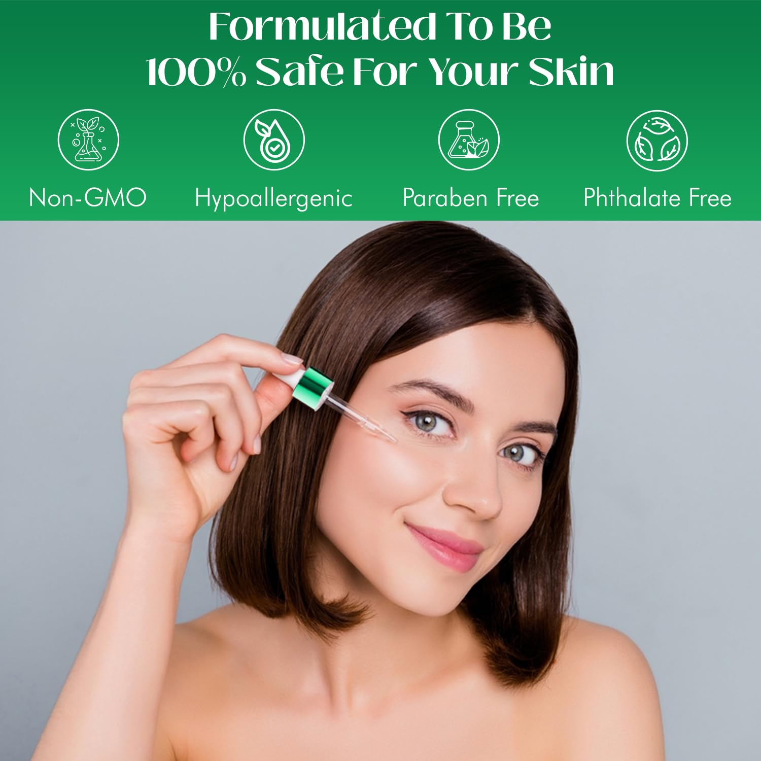 Aloe & Collagen Serum For Face - Anti Aging, Skin Tightening & Hydrating - Infused With Hyaluronic, Glycerin, And Turmeric - Kor