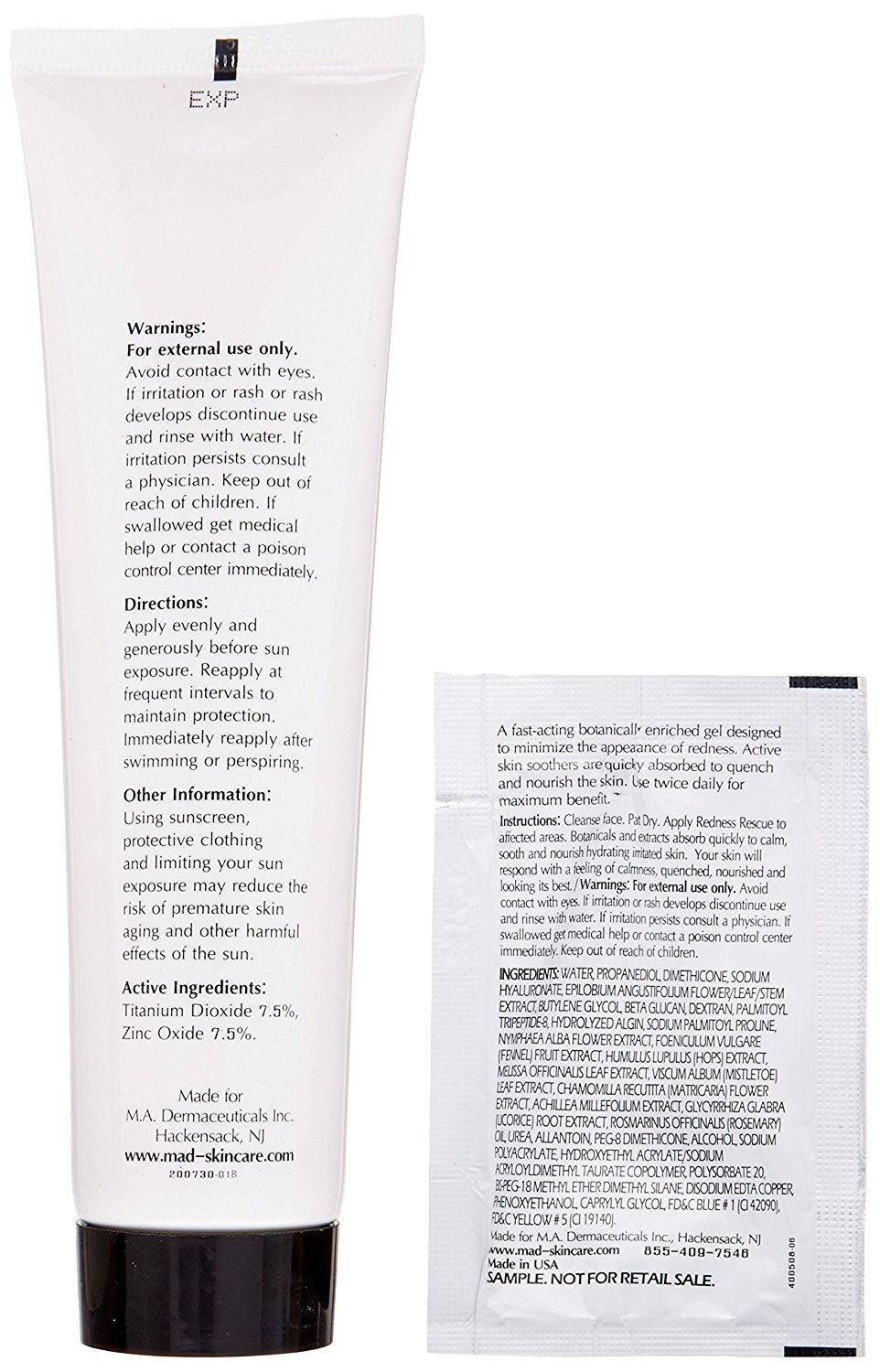 M.A.D Skincare Environmental On Guard Physical Skinscreen SPF 30 - Clear