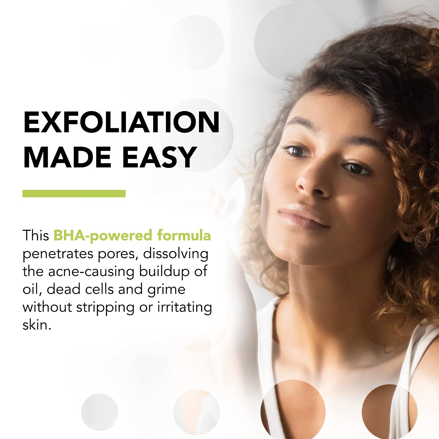 Humane Clarifying Toner Pads for Face - 2% BHA Liquid Salicylic Acid - Pore Minimizer and Facial Exfoliator - Gentle for All Ski