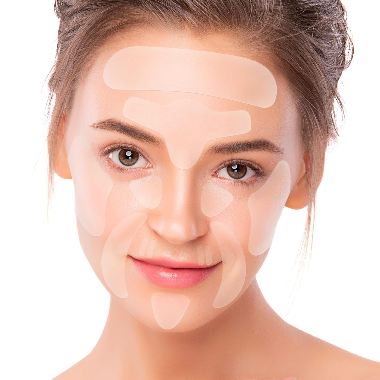 Wrinkle Remover Patches Face Forehead: Facial Smoothing Silicone Mask - Between Eyes Line Correction Treatment - Anti-Aging Over