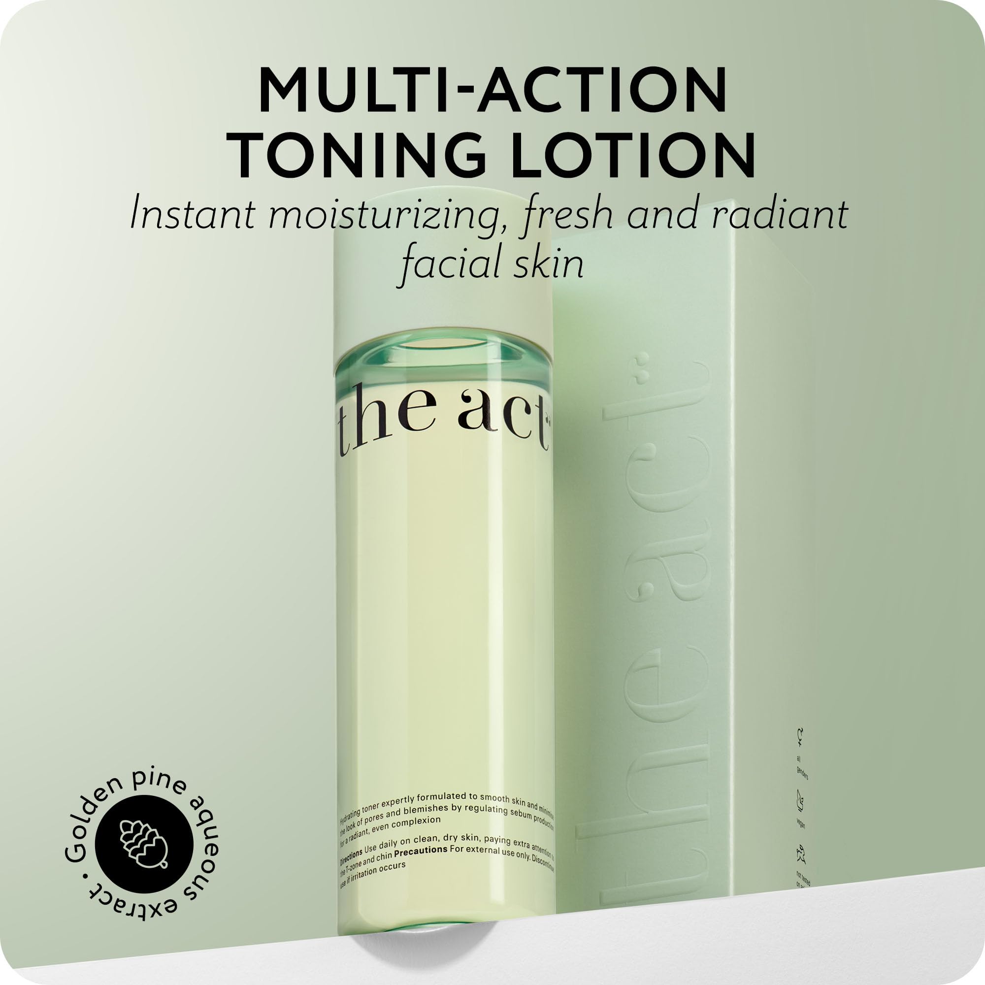 Facial Toner for All Skin Types - Hydrating, Toning & Cleansing Toner for Face, All Types Skin, Pore Cleanser with Patented Pine