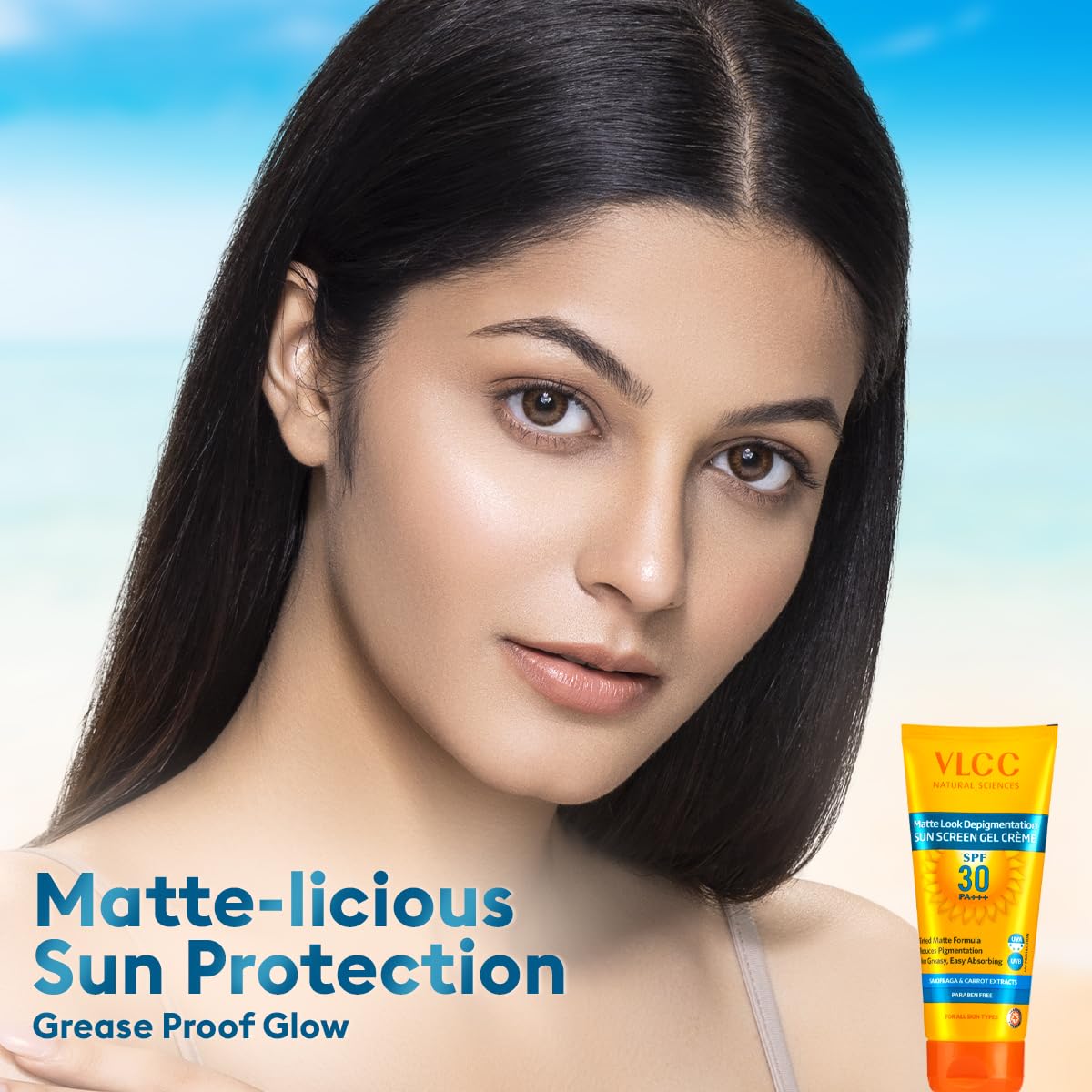 VLCC Matte Depigmentation Look SPF 30 Sun Screen Gel Creme(50gm)