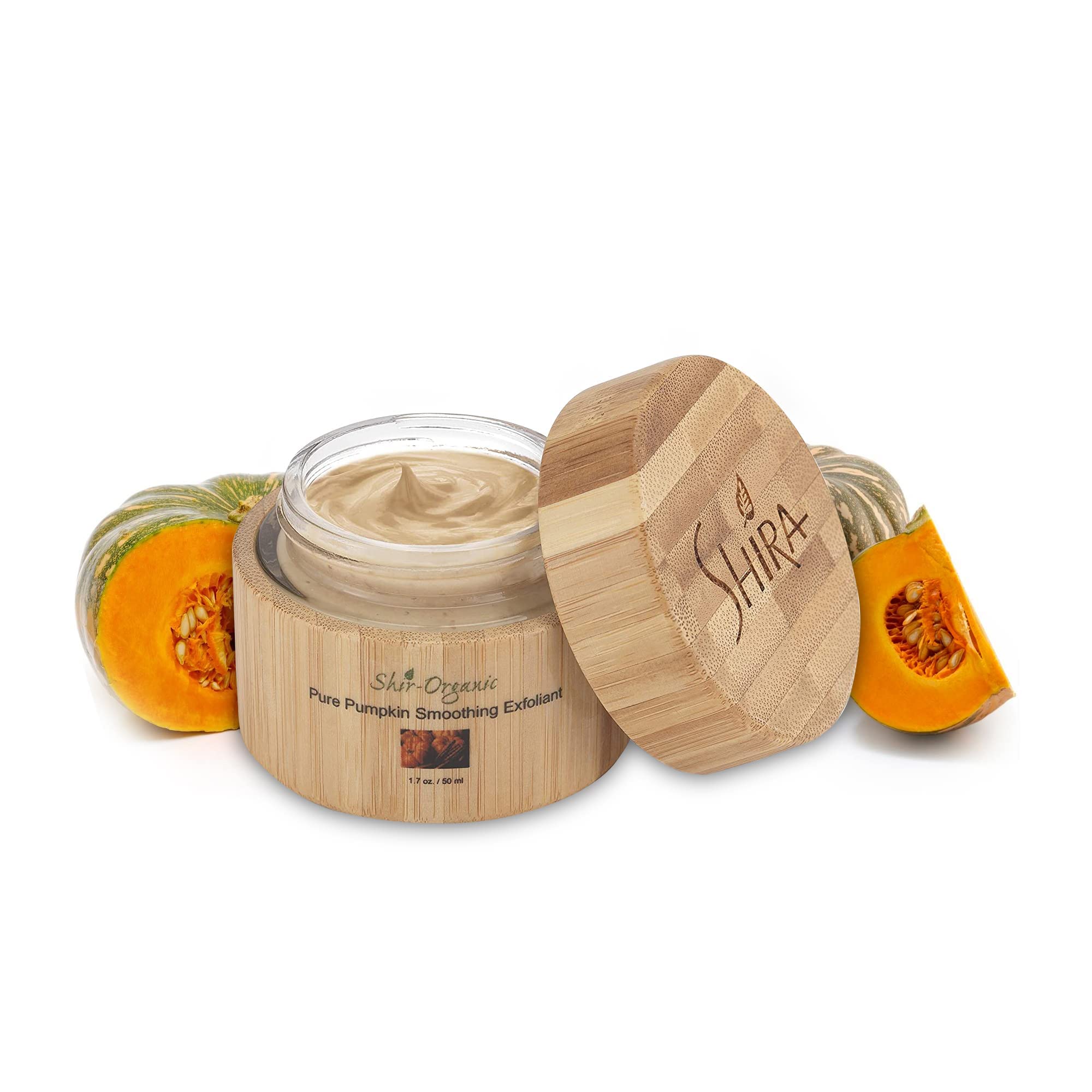 Shira Shir-Organic Pure Pumpkin Smoothing Peel Rich In Natural Enzymes For Smooth-Soften Skin Loosens Dead Skin Cells/All Skin T