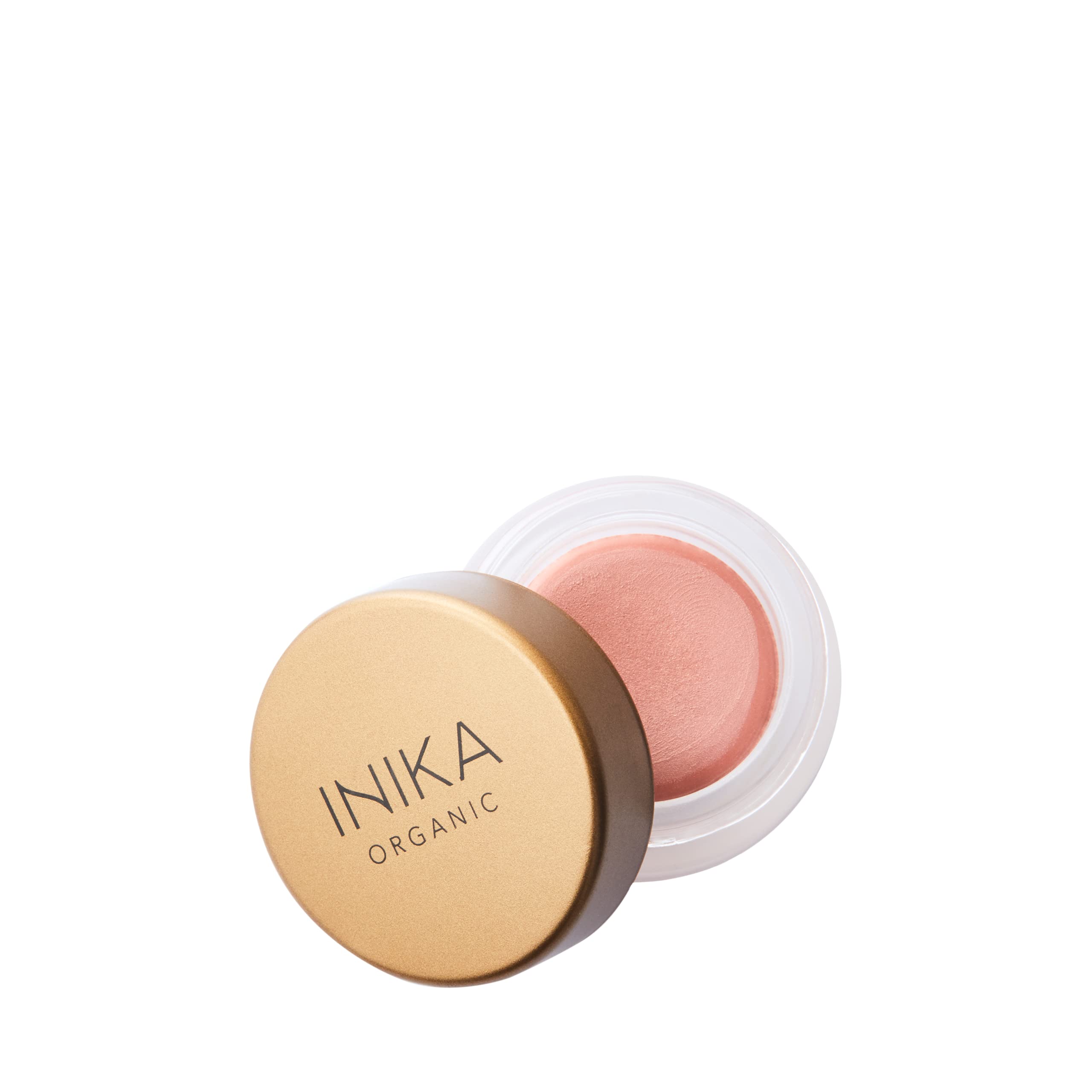 INIKA Organic Vegan Makeup - Multi-Use Lip & Cheek Cream with Almond Oil & Vitamin E, Hypoallergenic Lip and Cheek Tint, Natural