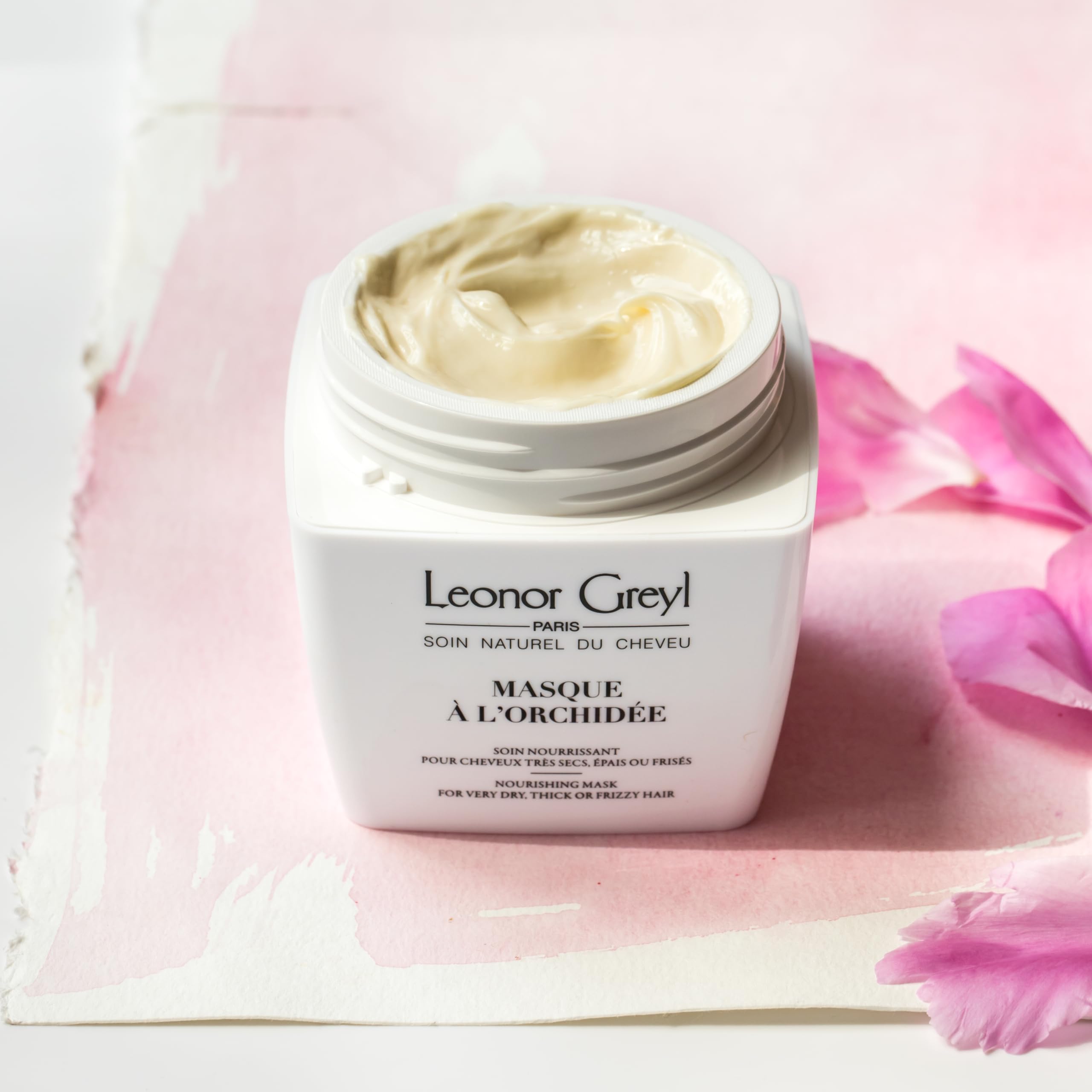 Leonor Greyl Paris Masque A Lorchidee - Deep Conditioning Mask For Thick, Dry Or Frizzy Hair, 7 Oz