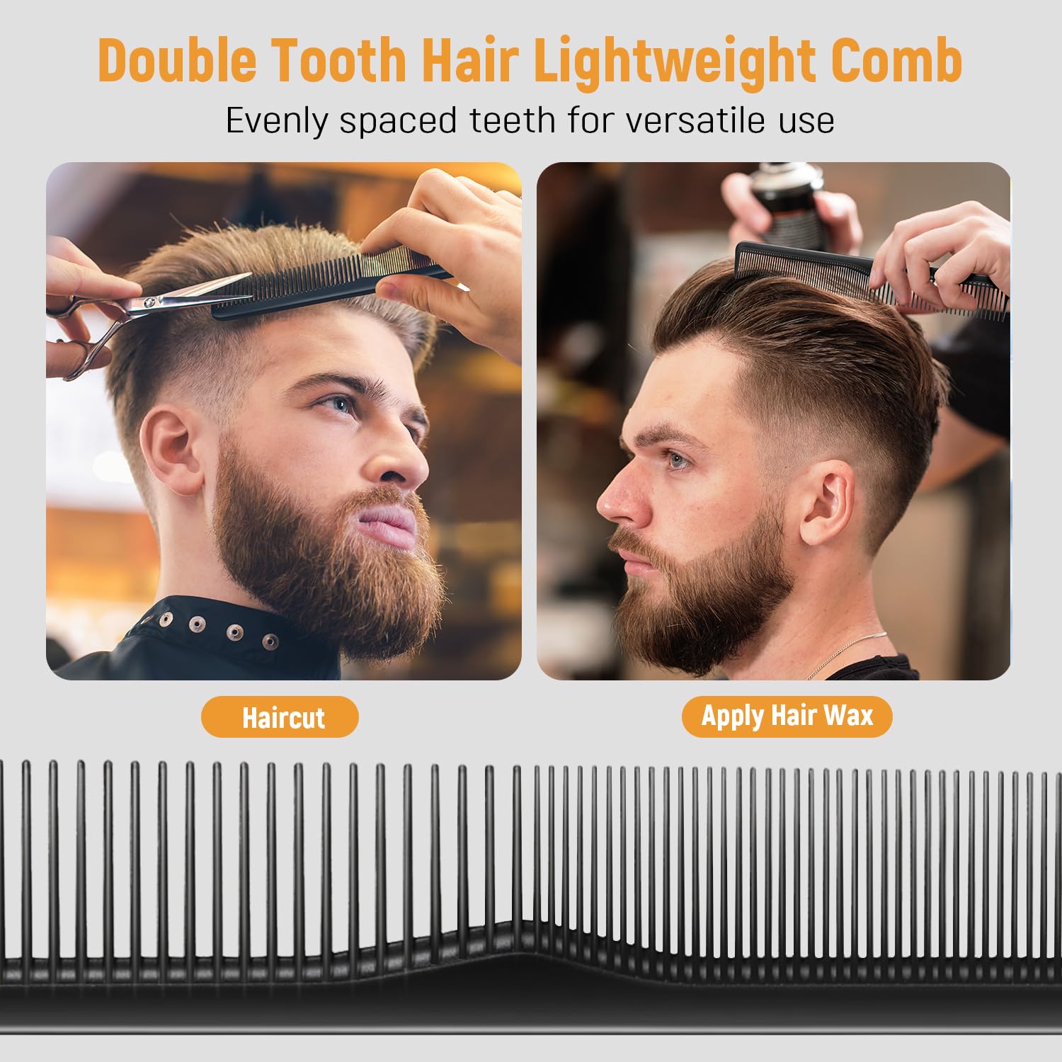 Stylemate Men 'S Hair Styling Combs And Brush Set - Roller Brush For Adding Volume, Pompadour, Slicked-Back, Fauxhawk, Undercut