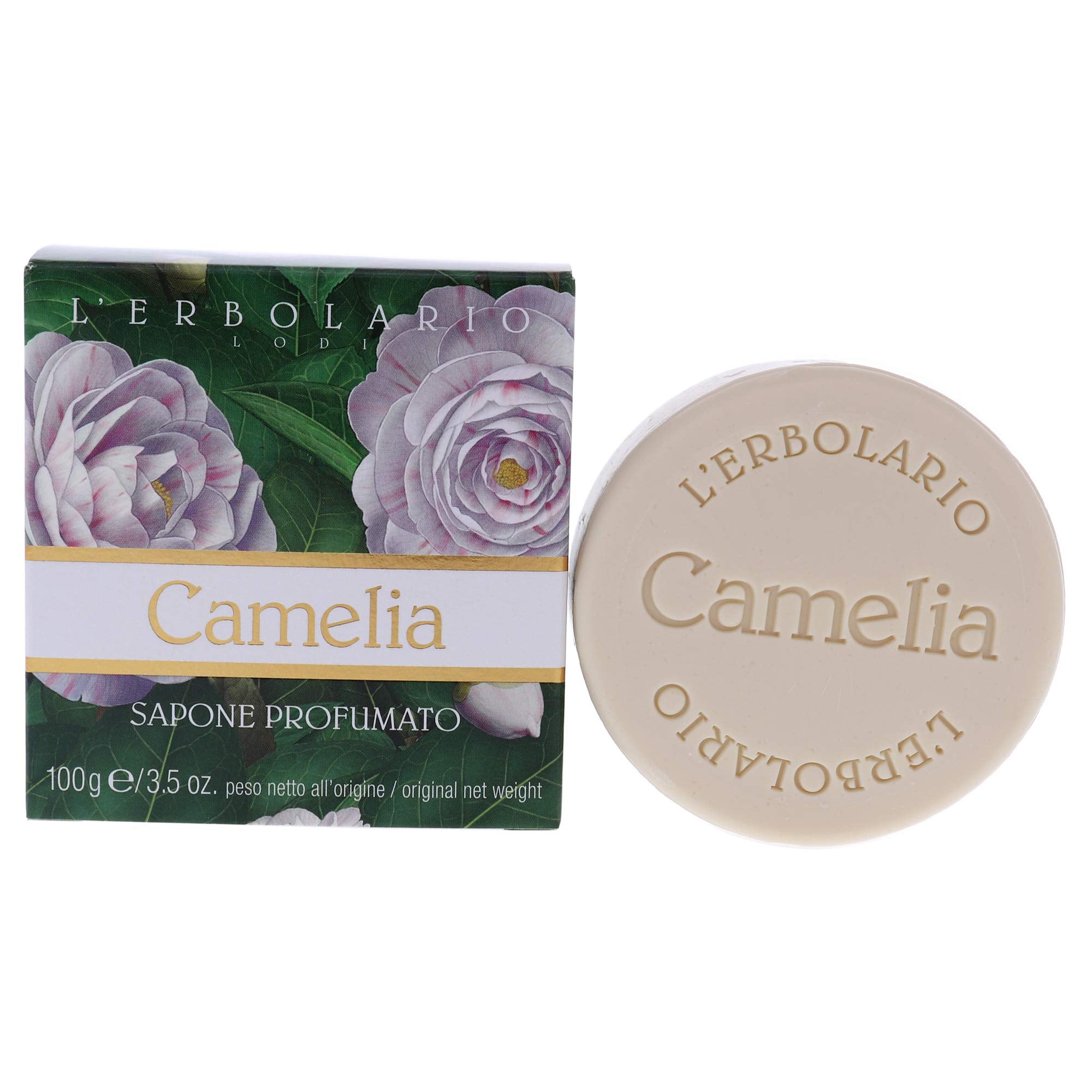 Camelia Perfumed Soap By Lerbolario For Unisex - 3.5 Oz Soap
