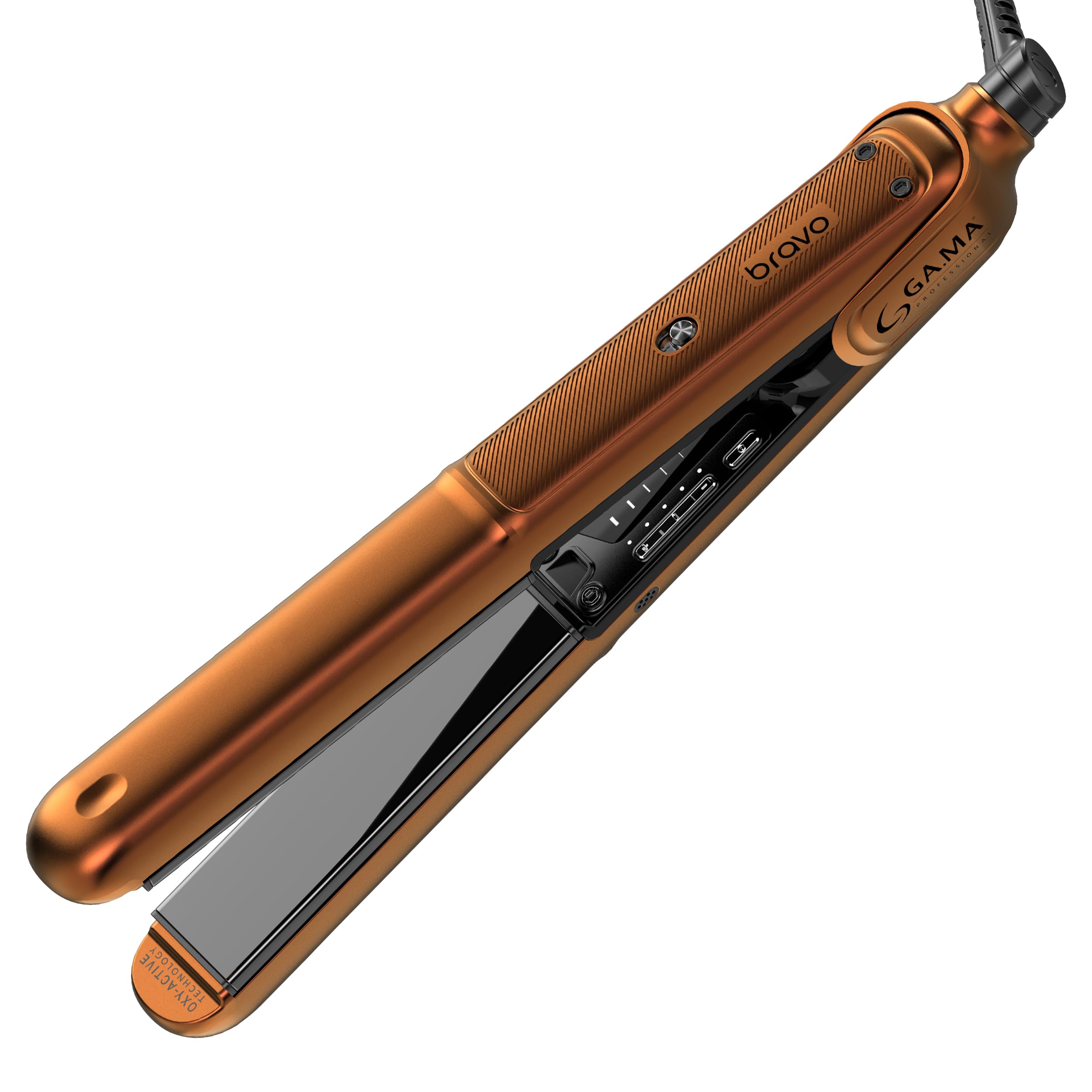 GA.MA Italy Professional Bravo Flat Iron, 1.2 Titanium Plates, 480F