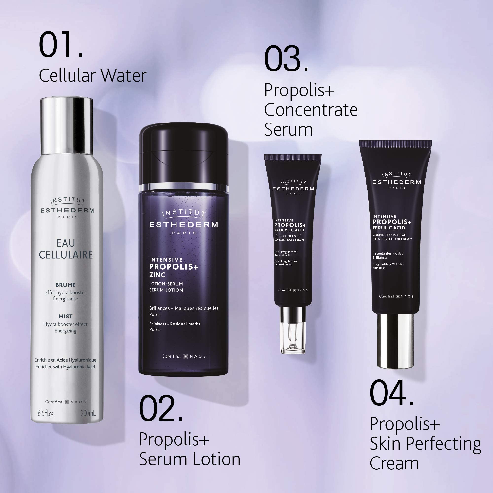 Institut Esthederm - Intensive Propolis Face Cream - Skin Soothing and Purifying - Oily Skin - Skin with irregularities