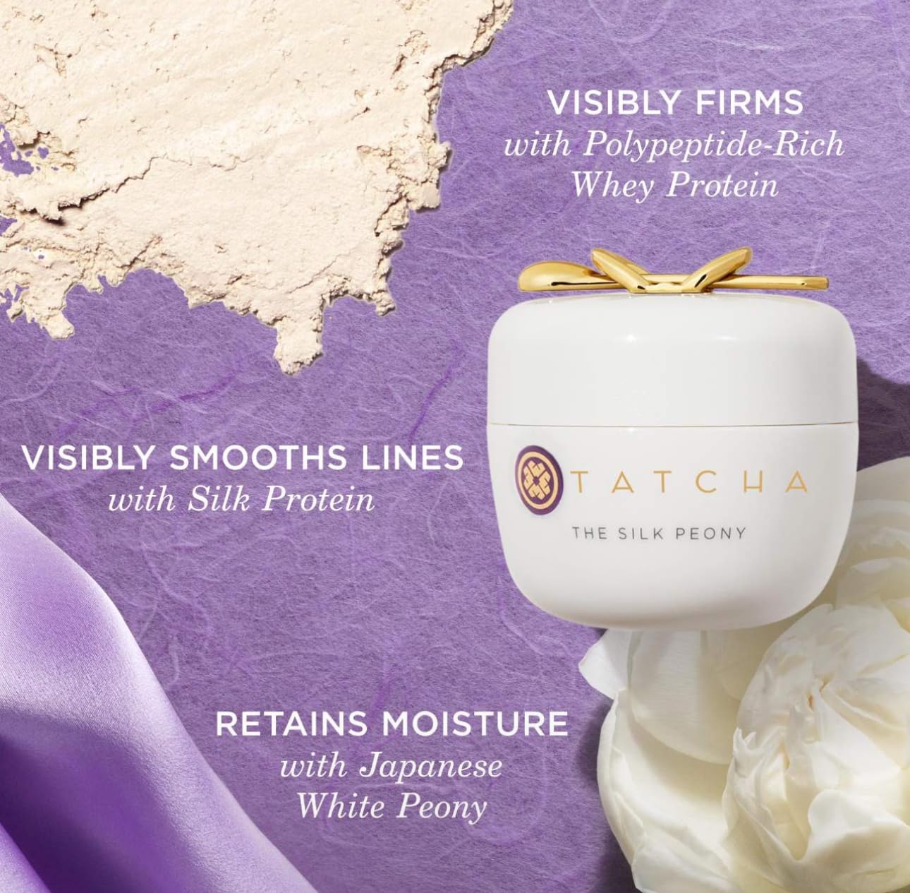 Tatcha The Silk Peony By Tatcha, .5 Oz Melting Eye Cream
