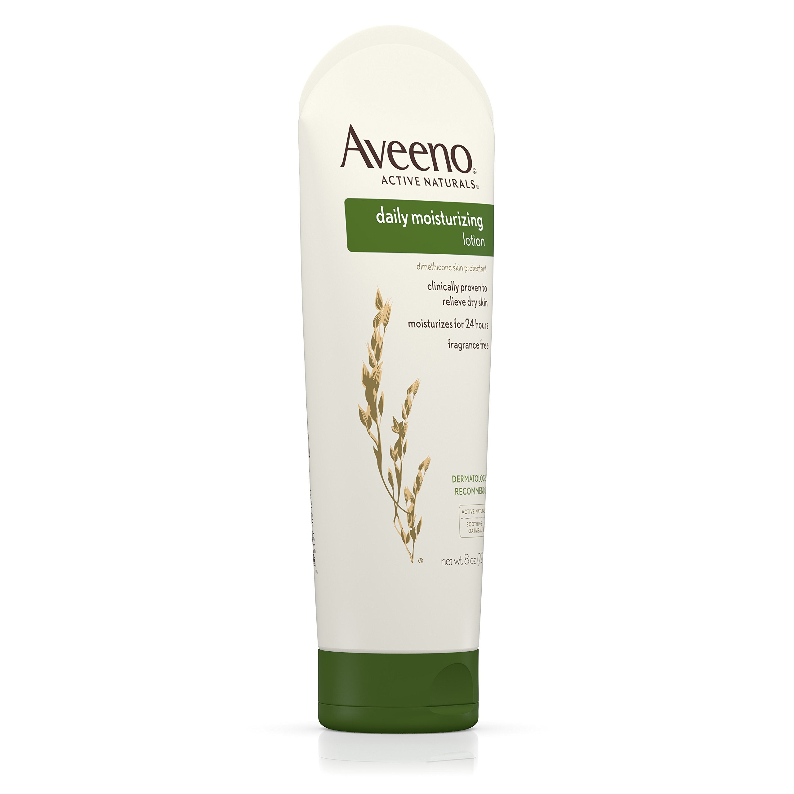 Aveeno Daily Moisturizing Lotion, 8-Ounce Tube (Pack Of 3)