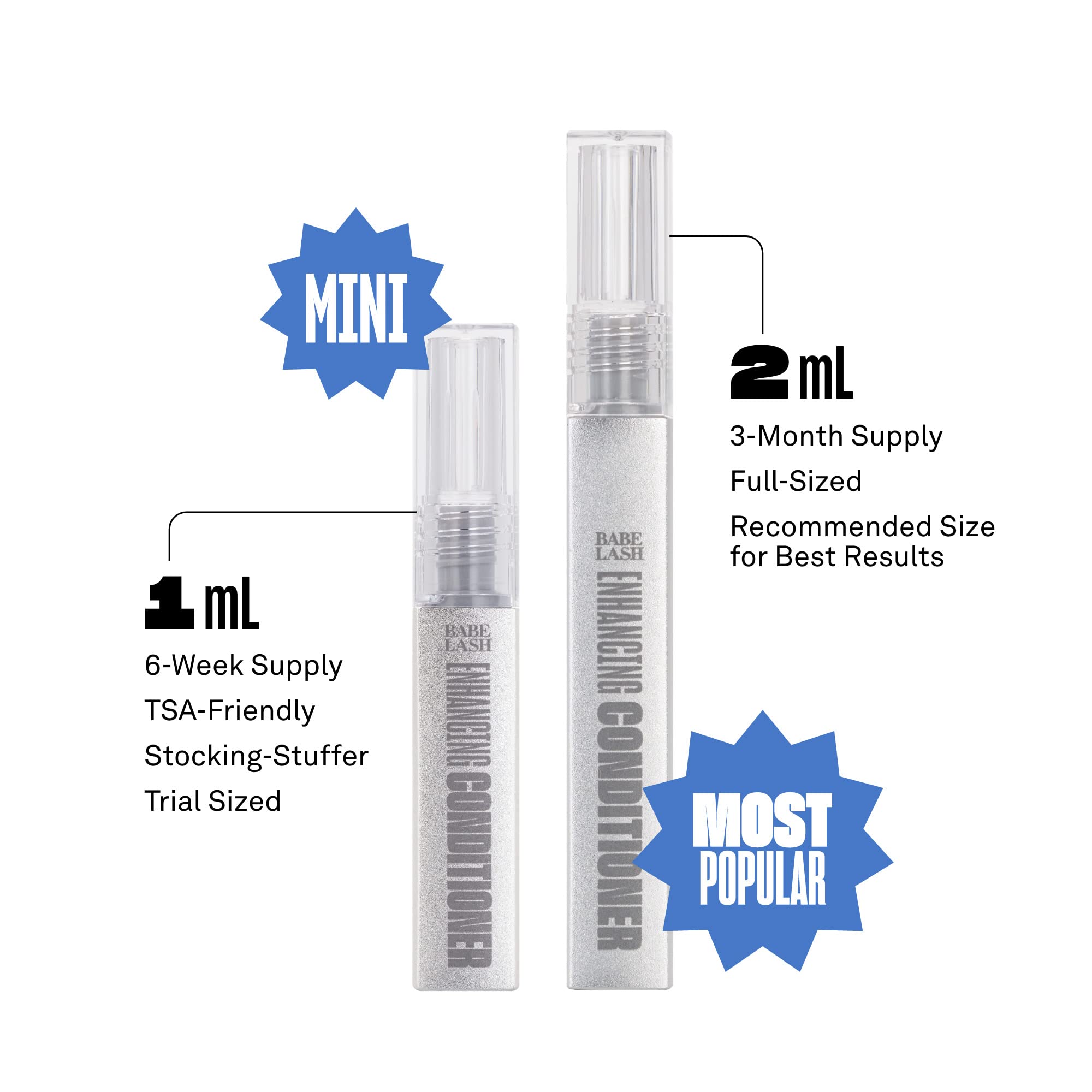 Babe Original Babe Lash Enhancing Conditioner - Conditioning Serum For Eyelashes, With Peptides And Biotin, Promotes Fuller & Th