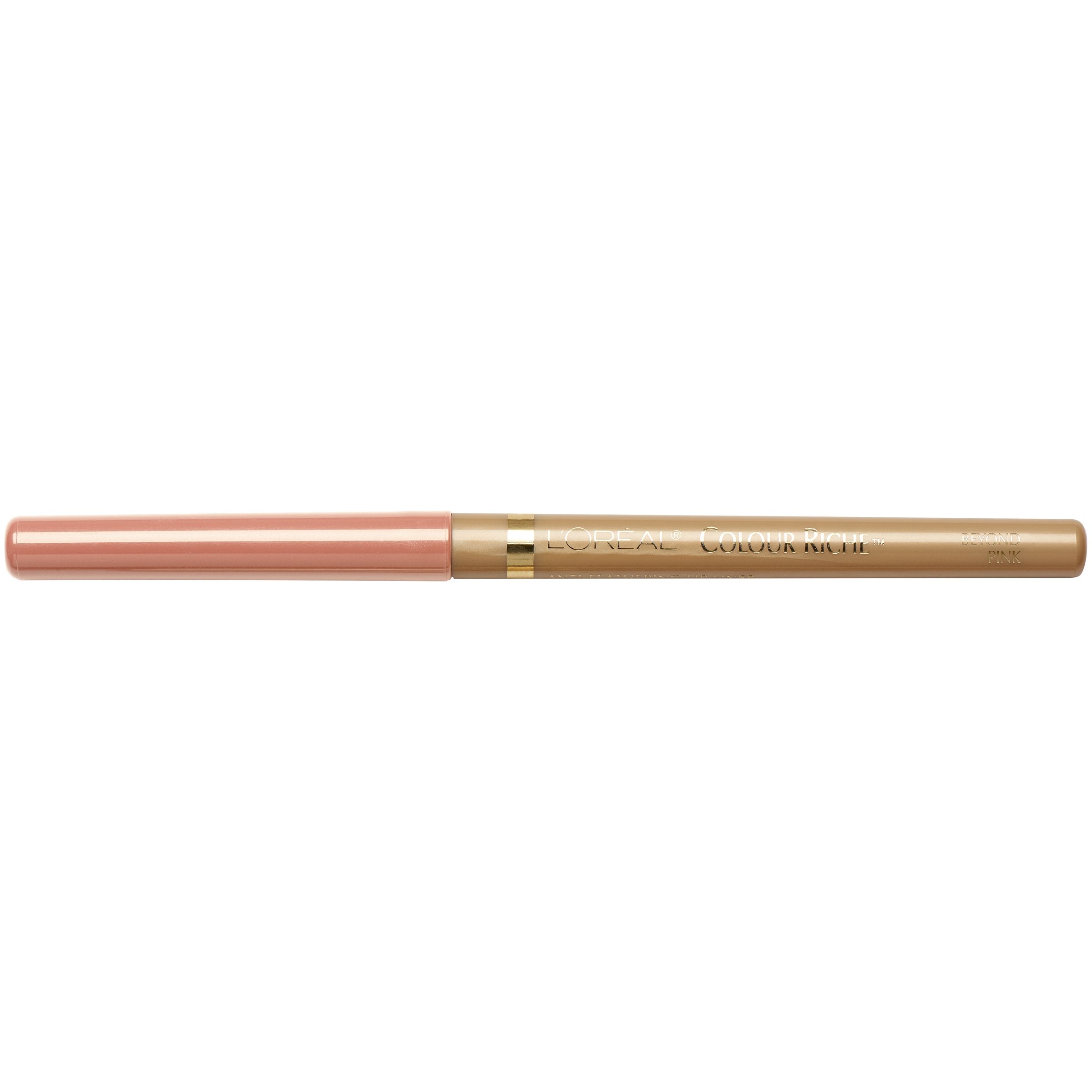 LOr  al Paris Colour Riche Lip Liner Pencil, Creamy Lip Liner with Omega 3 and Vitamin E, 705 Beyond Pink (Rose Pink)