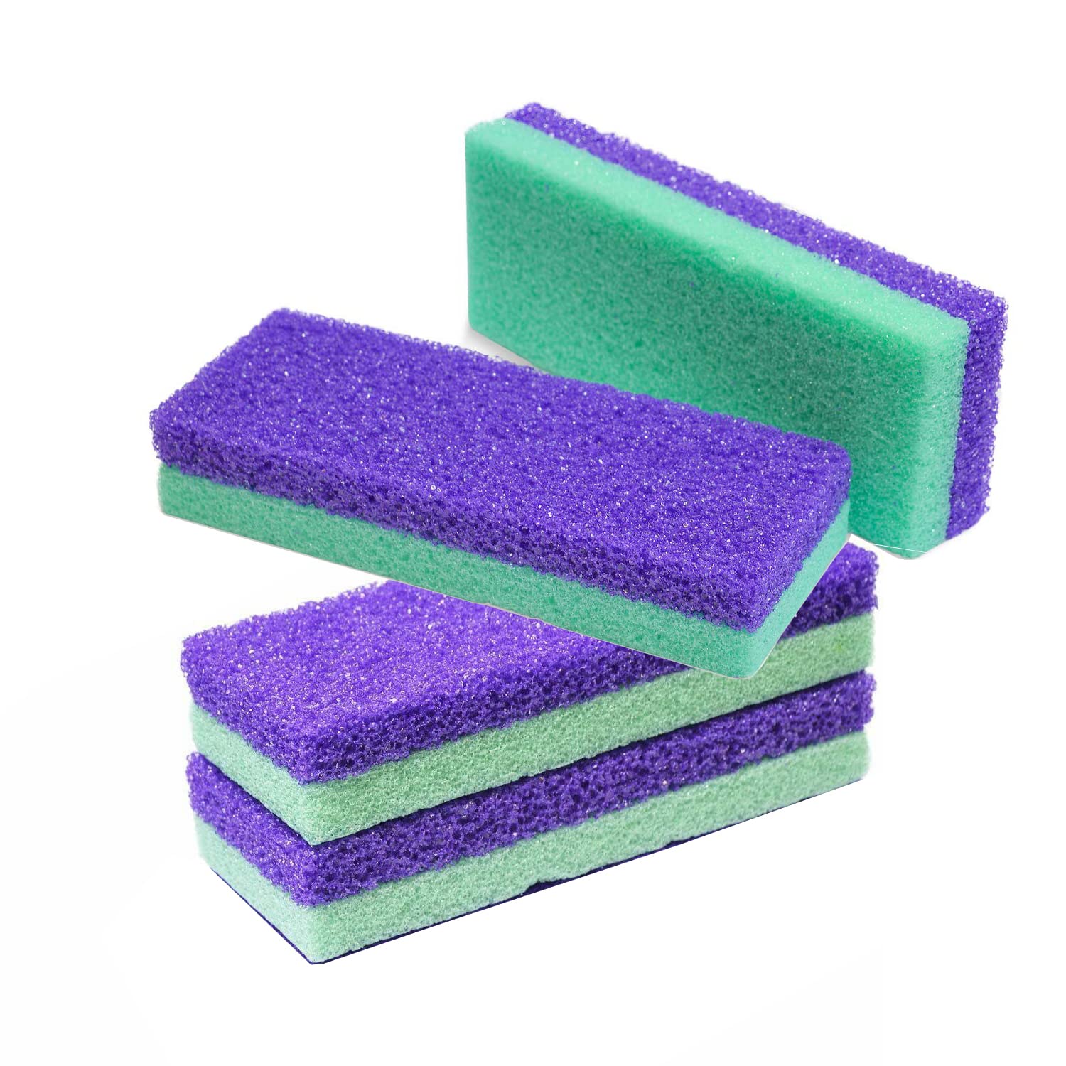 Karlash Professional Pedicure Foot Pumice Stone for Feet Skin Callus Remover and Scrubber for Dead Skins 2 Sided (Pack of 1)