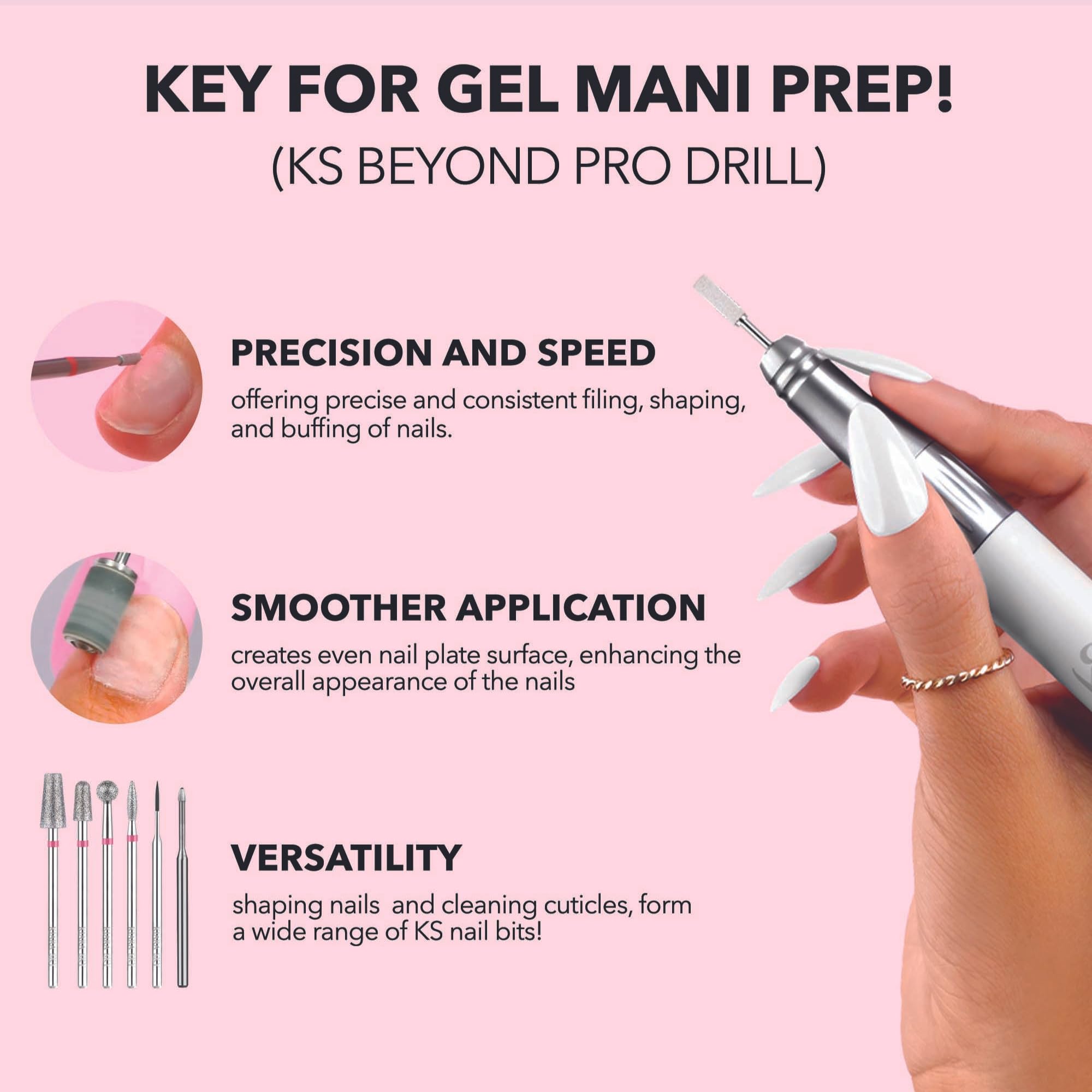 Kiara Sky Professional Nails Led Uv Soak Off Gel Polish - Skies The Limit G415 - Perfect Baby Powder Blue Color