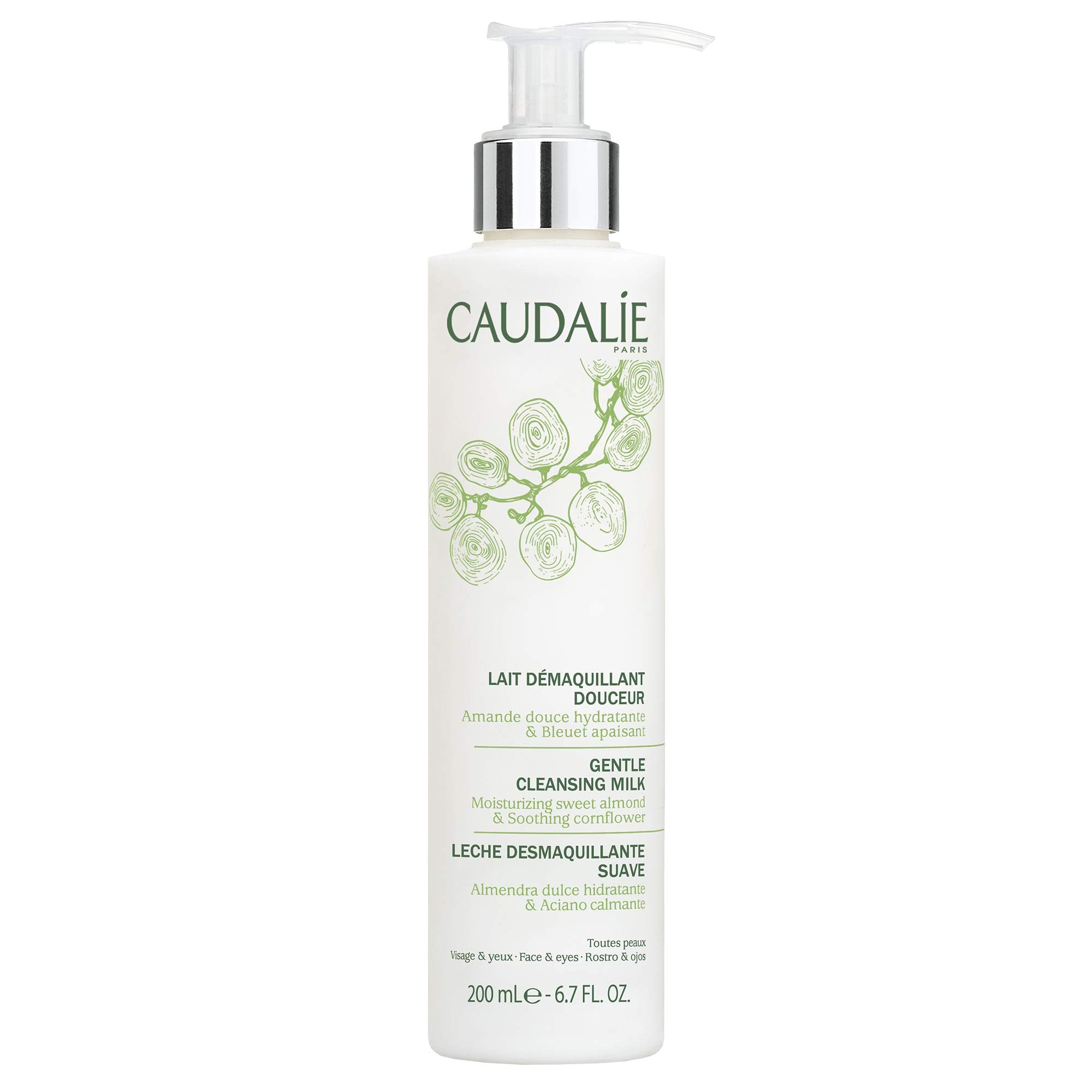 Gentle Cleansing Almond Milk by Caudalie for Women - 6.7 oz Cleanser