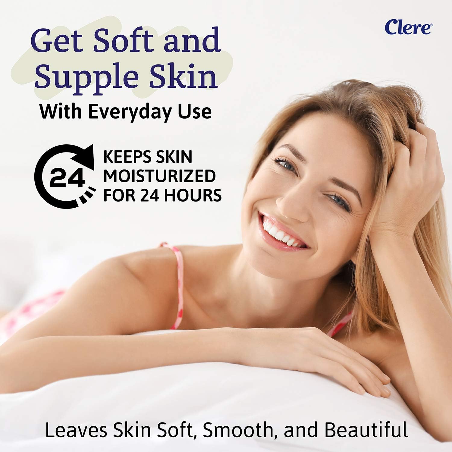 CLERE Hand and Body Lotion, Nourishing Lanolin and Glycerine With Vitamin E & A 400 ml (Pack of 1)