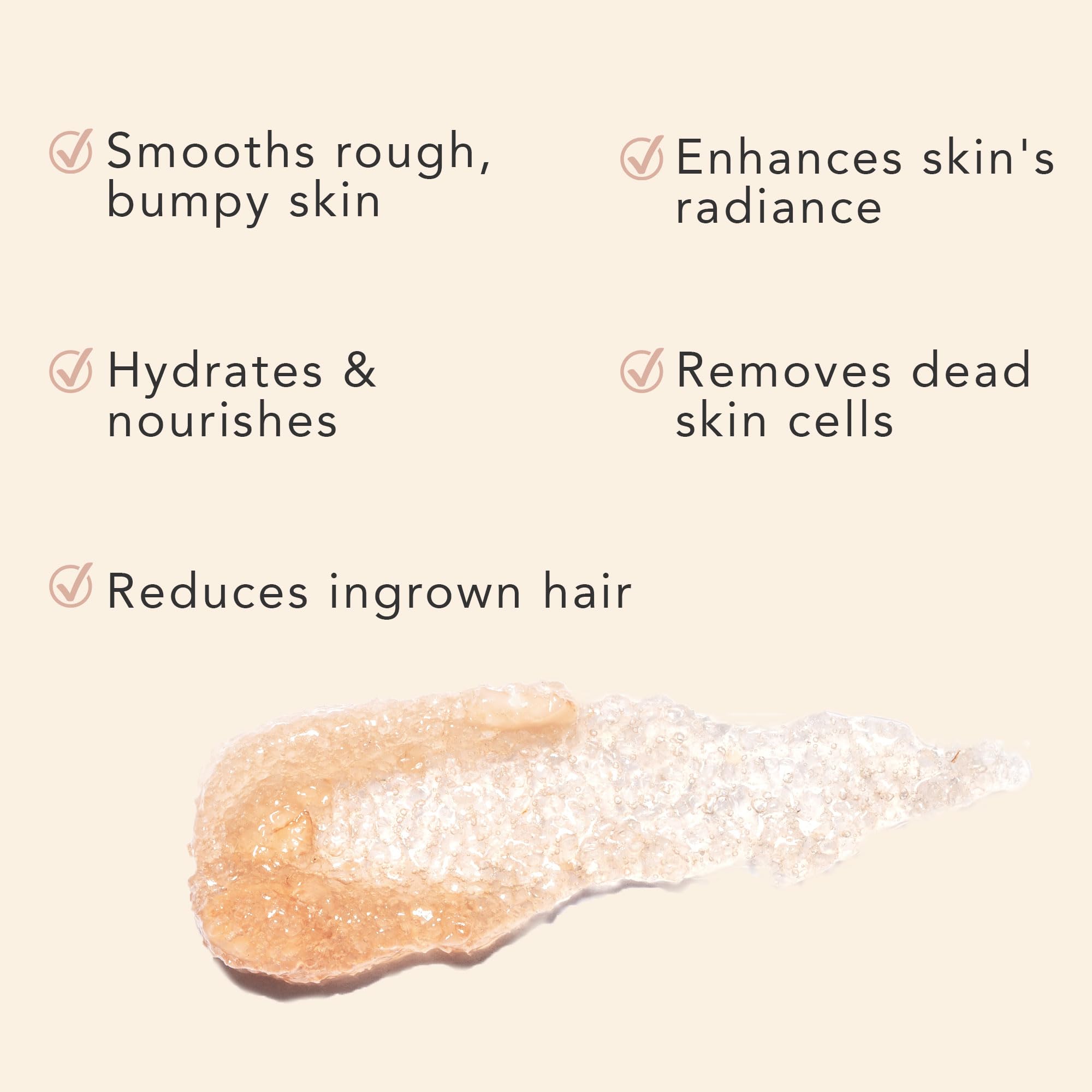 Peppermint Tea Tree Organic Body Scrub - USA Made Sugar Scrub with Natural Ingredients, Moisturizing Body & Foot Exfoliator for
